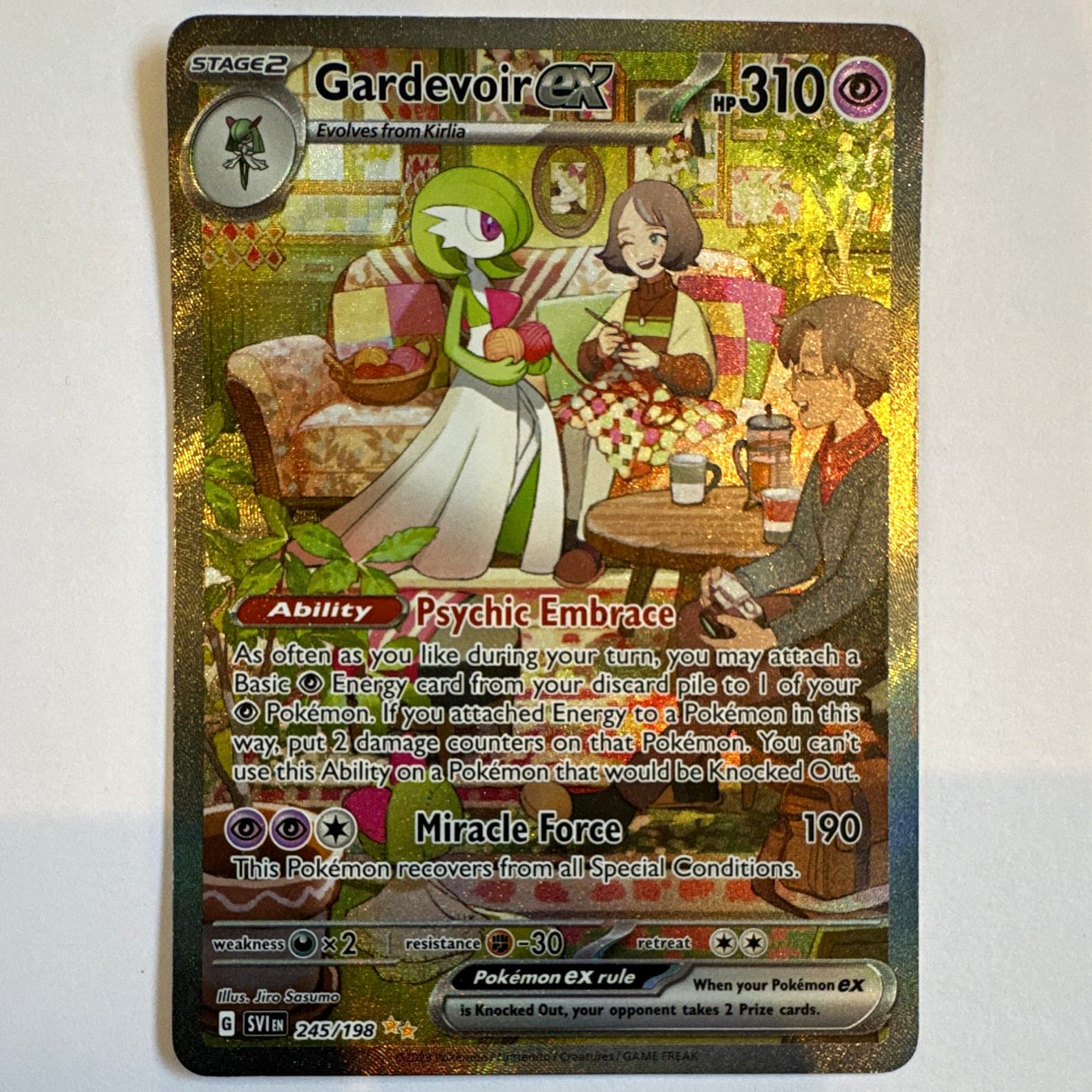 Gardevoir ex 245/198 SV01: Scarlet & Violet Base Set Holo