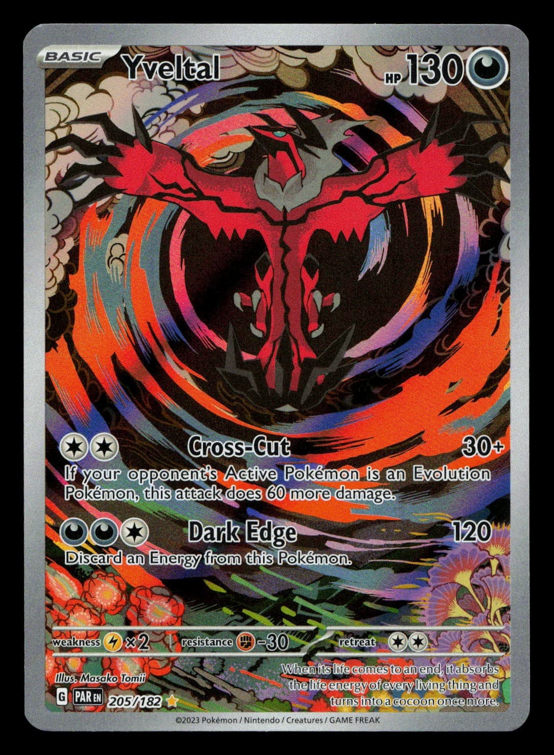 SV04: Paradox Rift #205/182 Yveltal