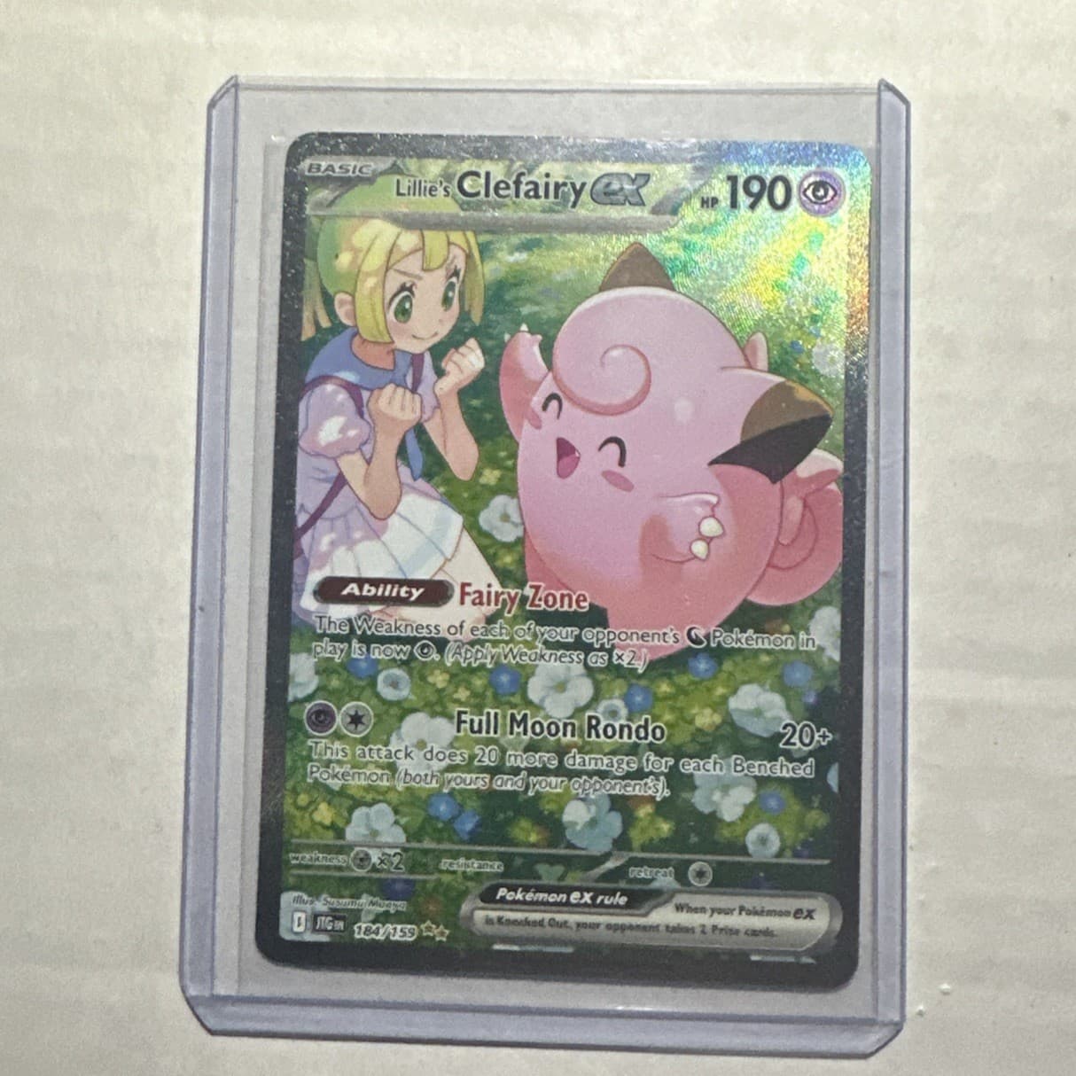 Lillie's Clefairy ex 184/159 Sv09: Journey Together SIR