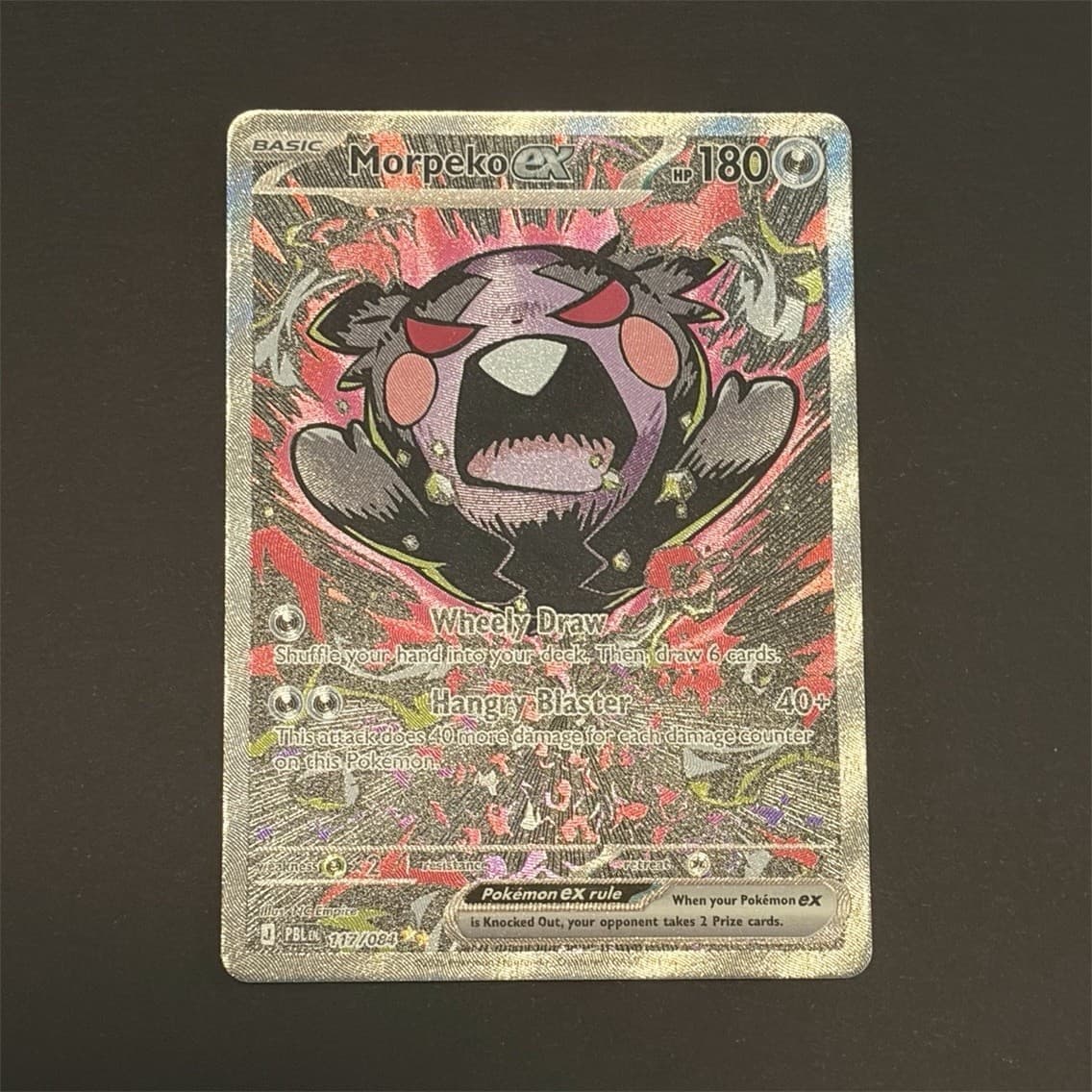 Morpeko ex 117/084 SIR Art Holo Ultra Rare 180 HP (2026)