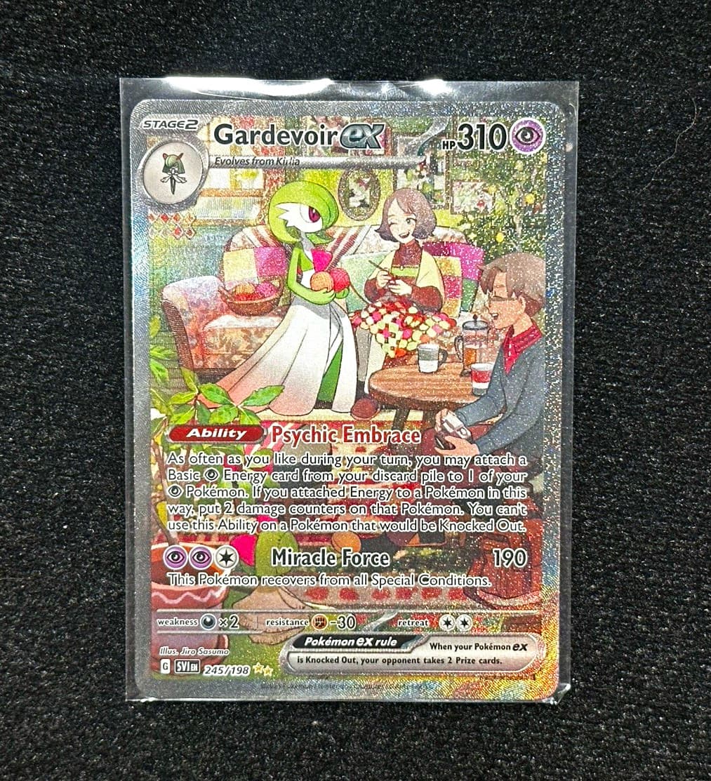 Gardevoir ex 245/198 SV01 Scarlet & Violet Base SIR Full Art Holo Eng 2023