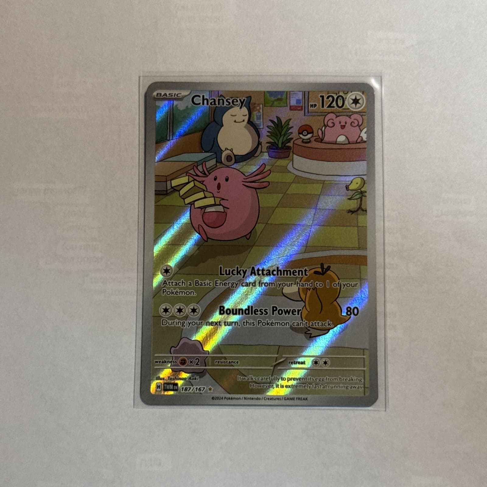 Chansey 187/167 Sv06: Twilight Masquerade Holo. Pk004191