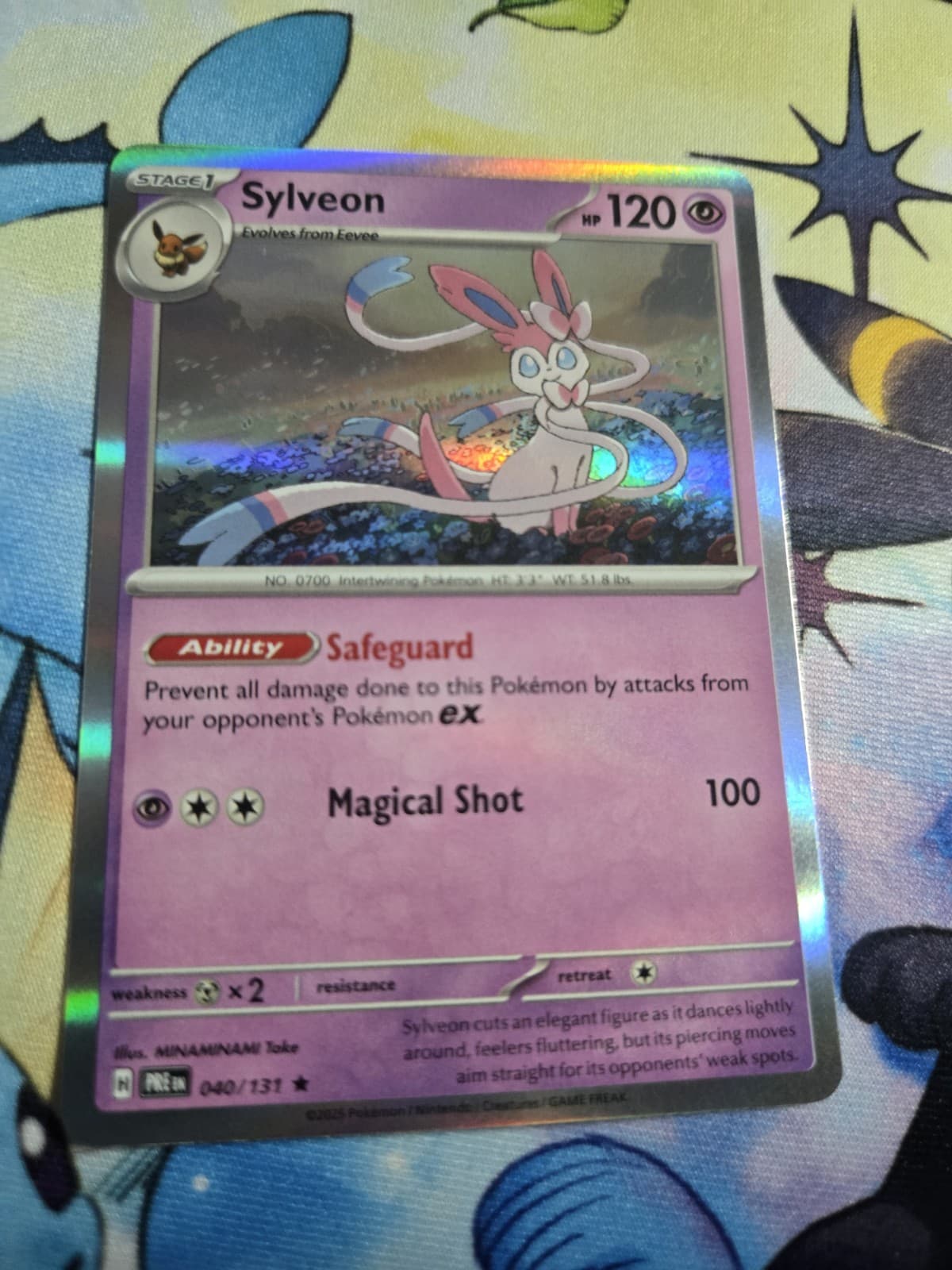 Pokemon Sylveon 40/131 Foil English 