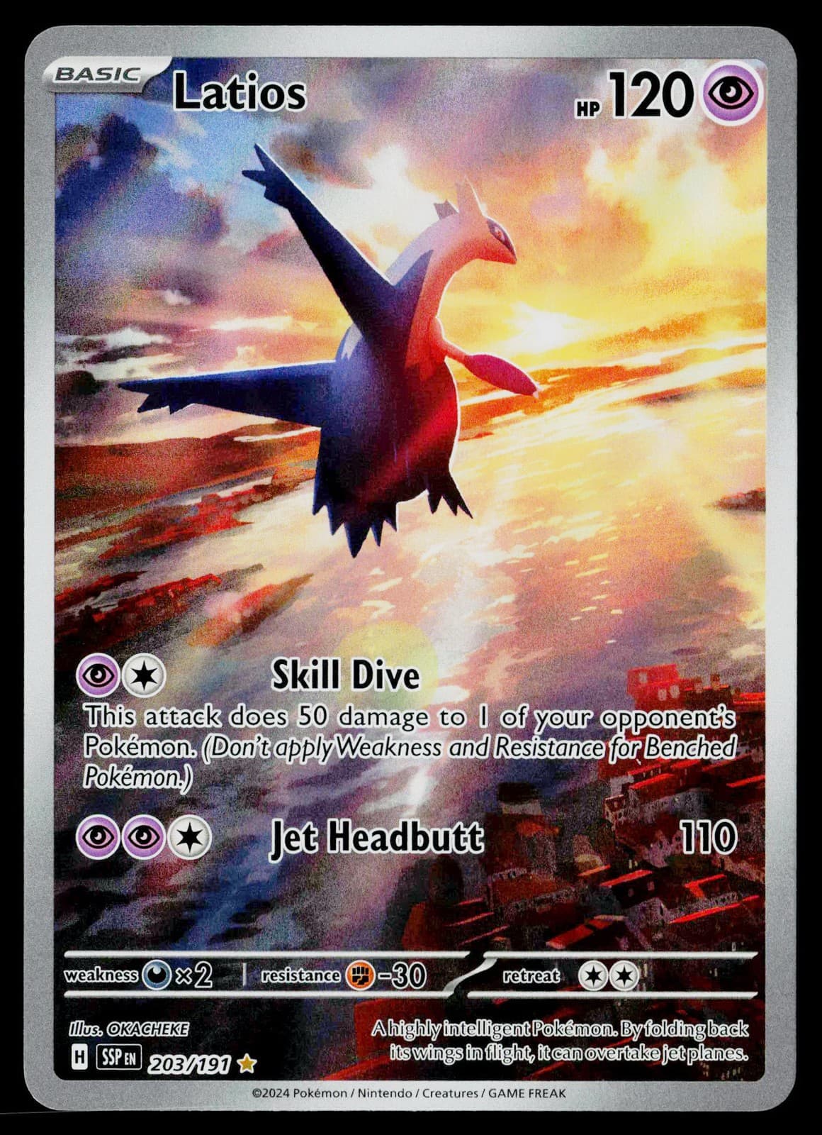 Latios Holofoil EN [SSP - 203/191] NM