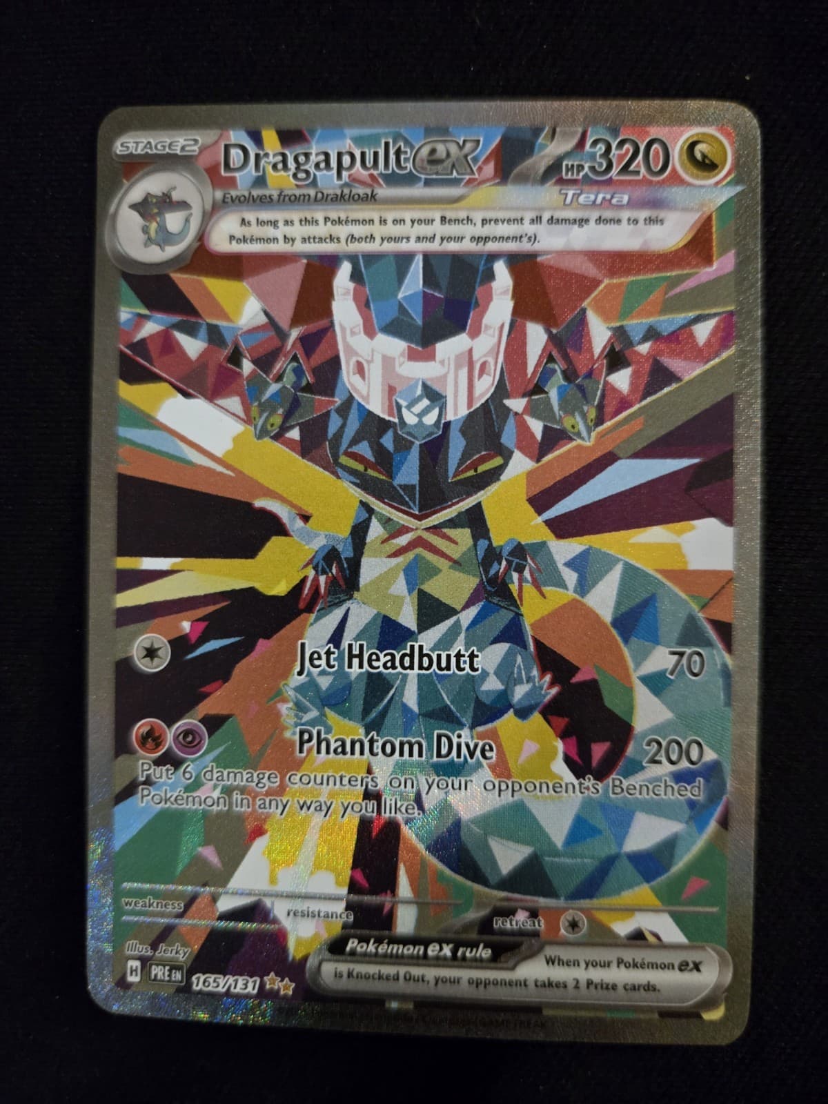Dragapult ex 165/131 Sv: Prismatic Evolutions Holo