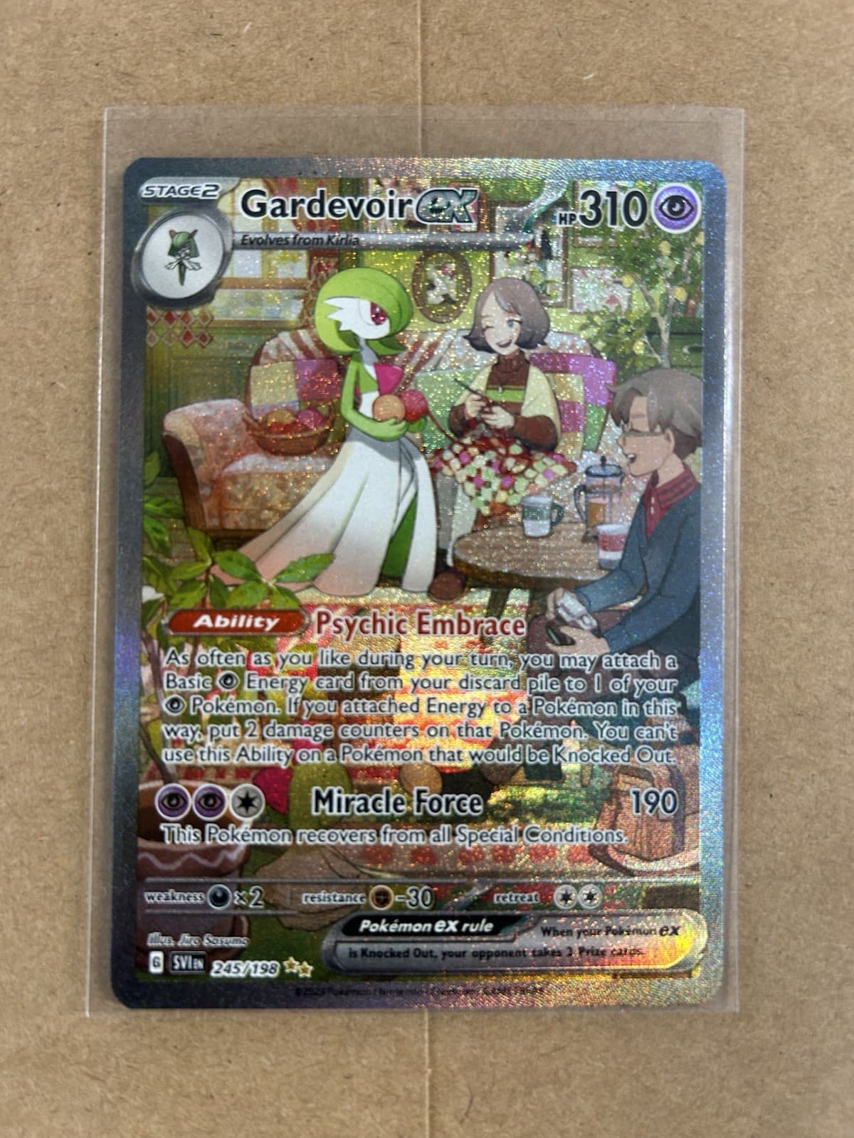 Pokémon TCG: Scarlet & Violet | Gardevoir EX (245/198) SV01 Ultra Rare Holofoil