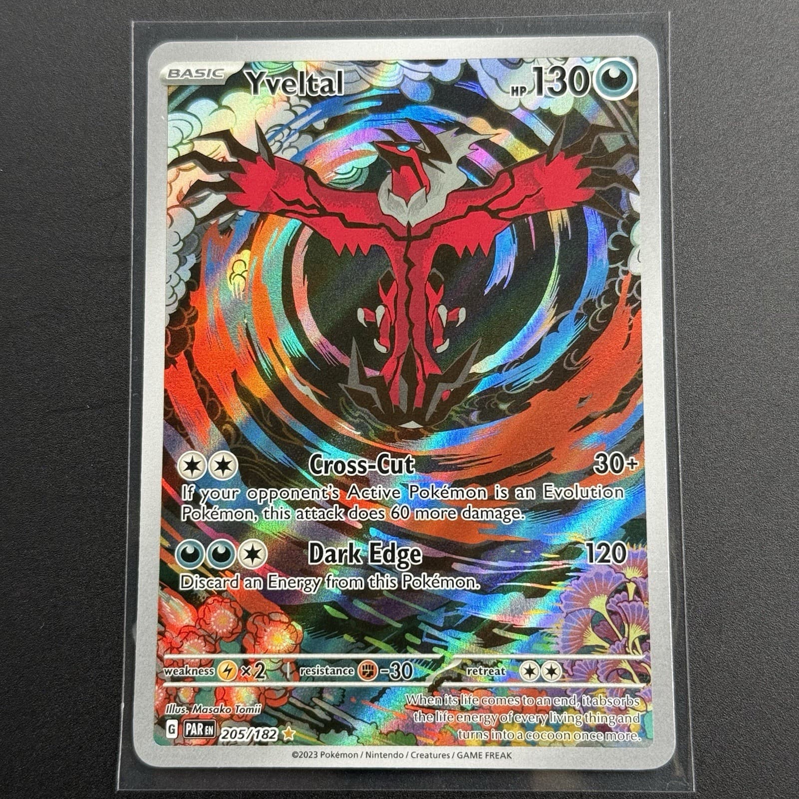 Yveltal 205/182 Paradox Rift Holo