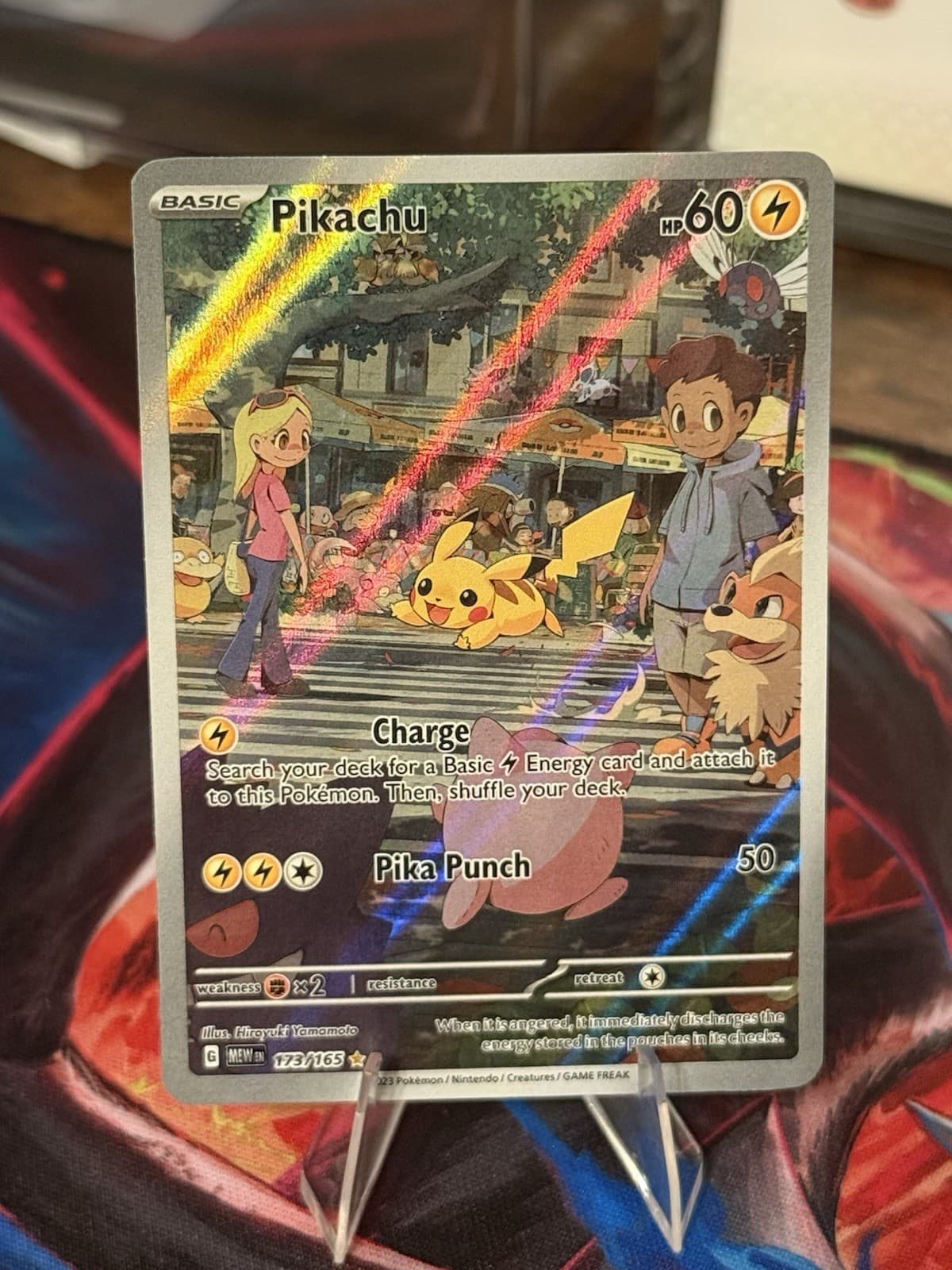 Pikachu 173/165 Sv: Scarlet & Violet 151 Holo