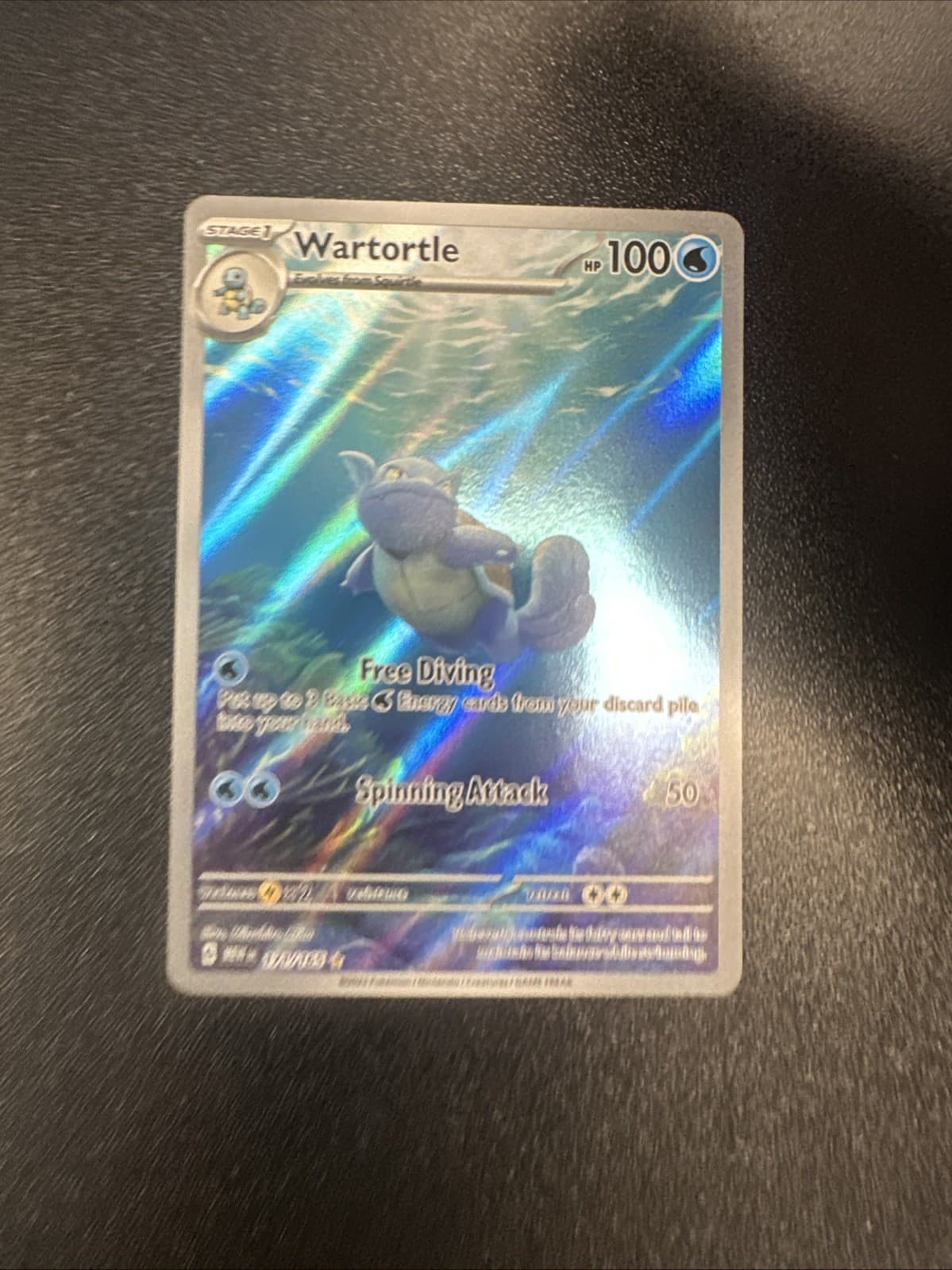 Wartortle 171/165 Sv: Scarlet & Violet 151 Holo NM JL