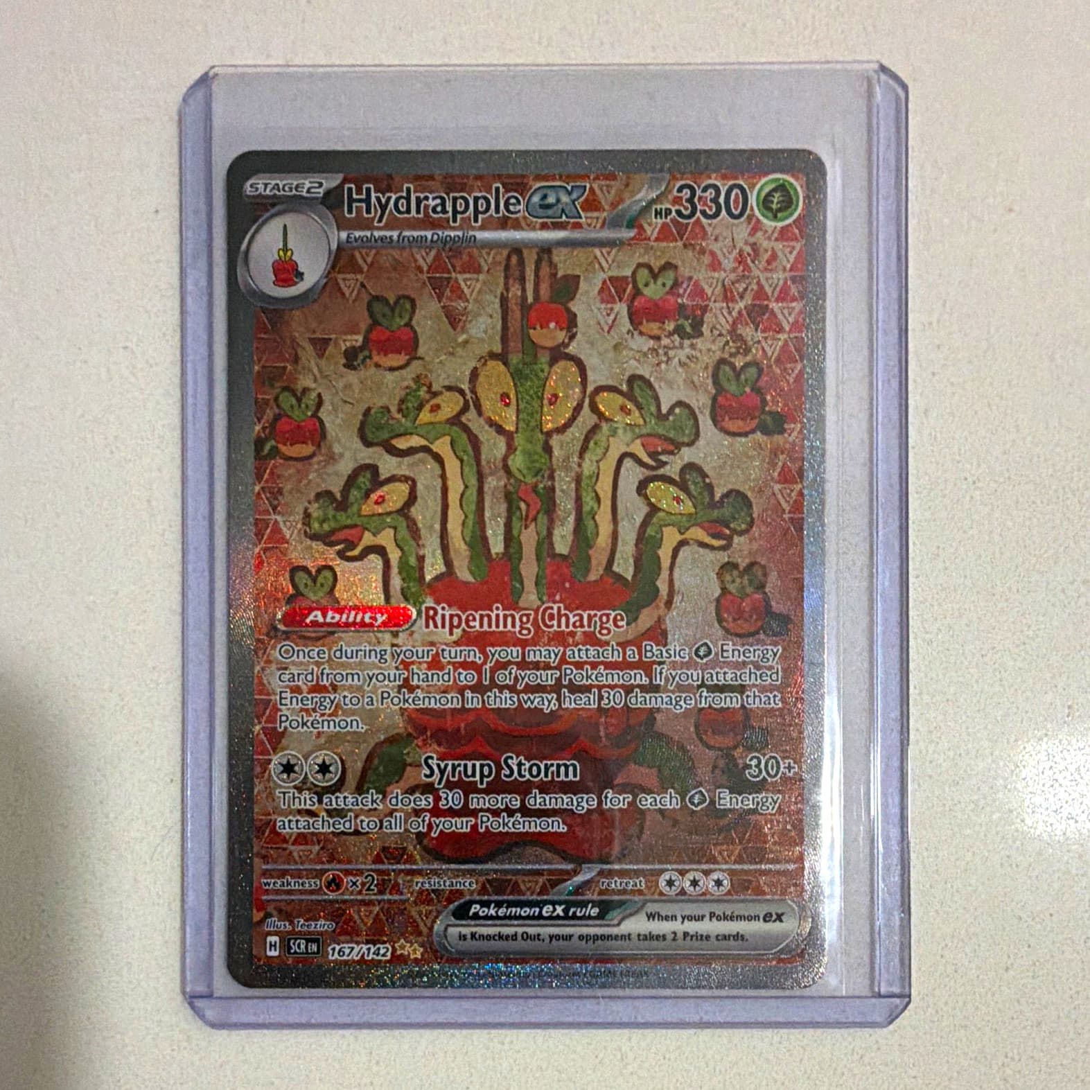 Pokemon TCG Hydrapple ex 167/142