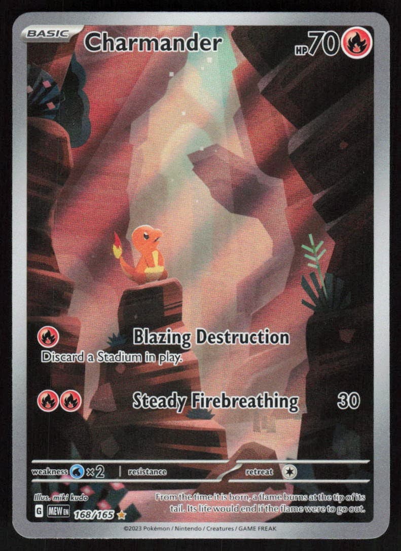 Charmander 168/165 SV: Scarlet & Violet 151 2023