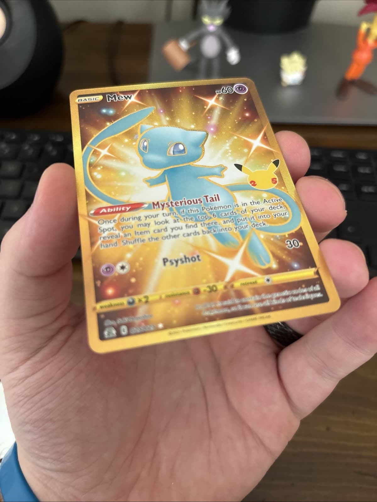 Mew (Secret) 025/025 Celebrations Holo