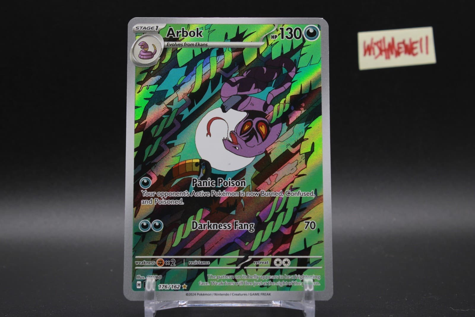 Pokemon Arbok 176/162 SV05 Temporal Forces