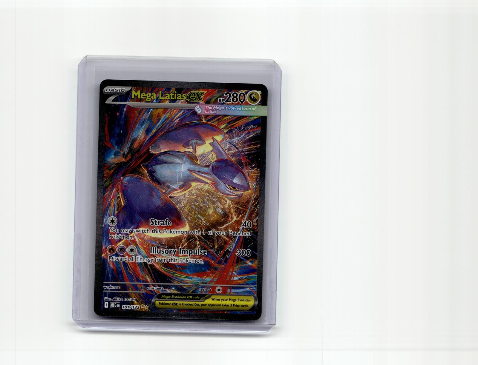 ME01: Mega Evolution #181/132 Mega Latias ex Holo Pokemon