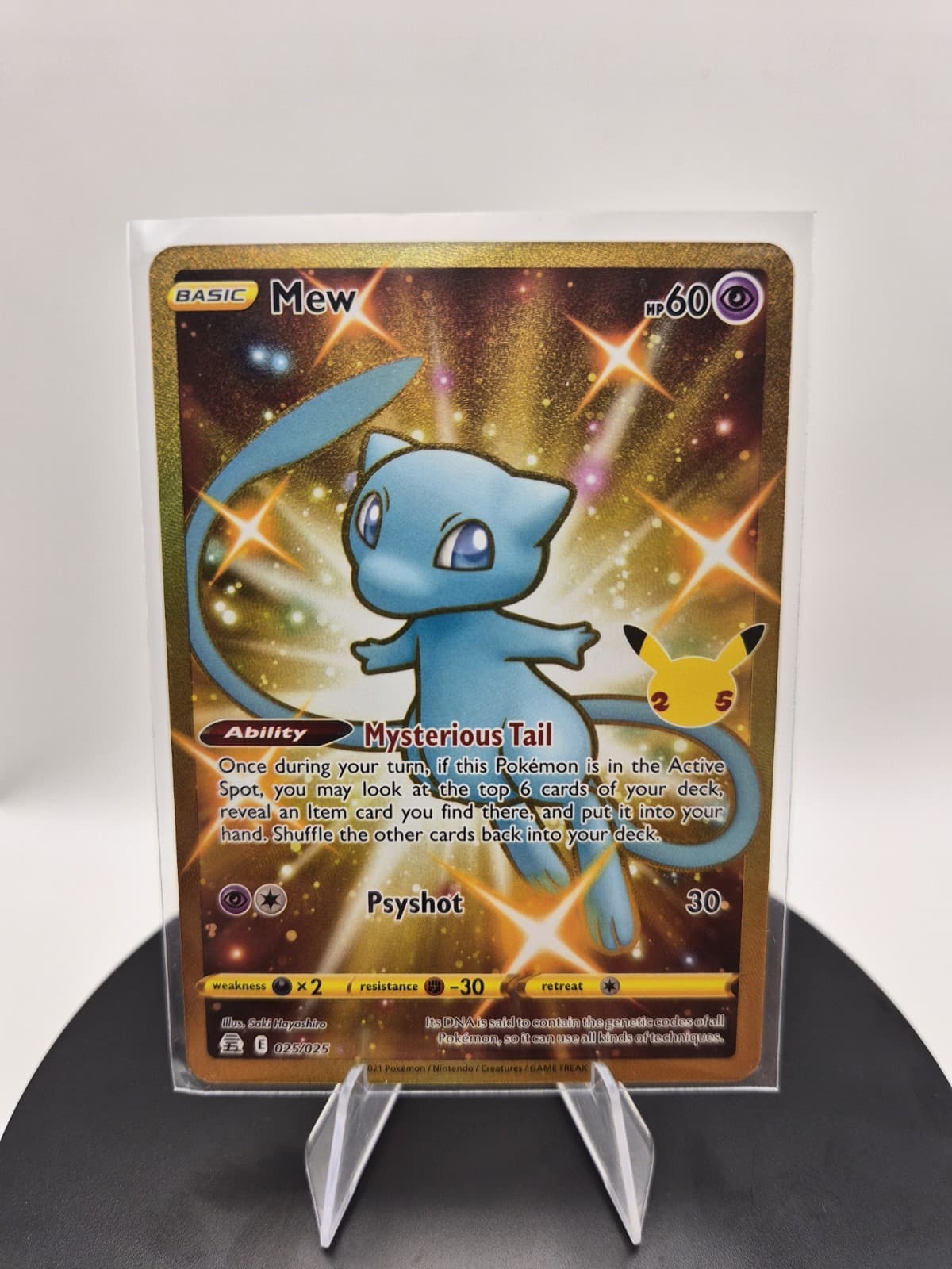 Mew (Secret) 025/025 Celebrations Holo