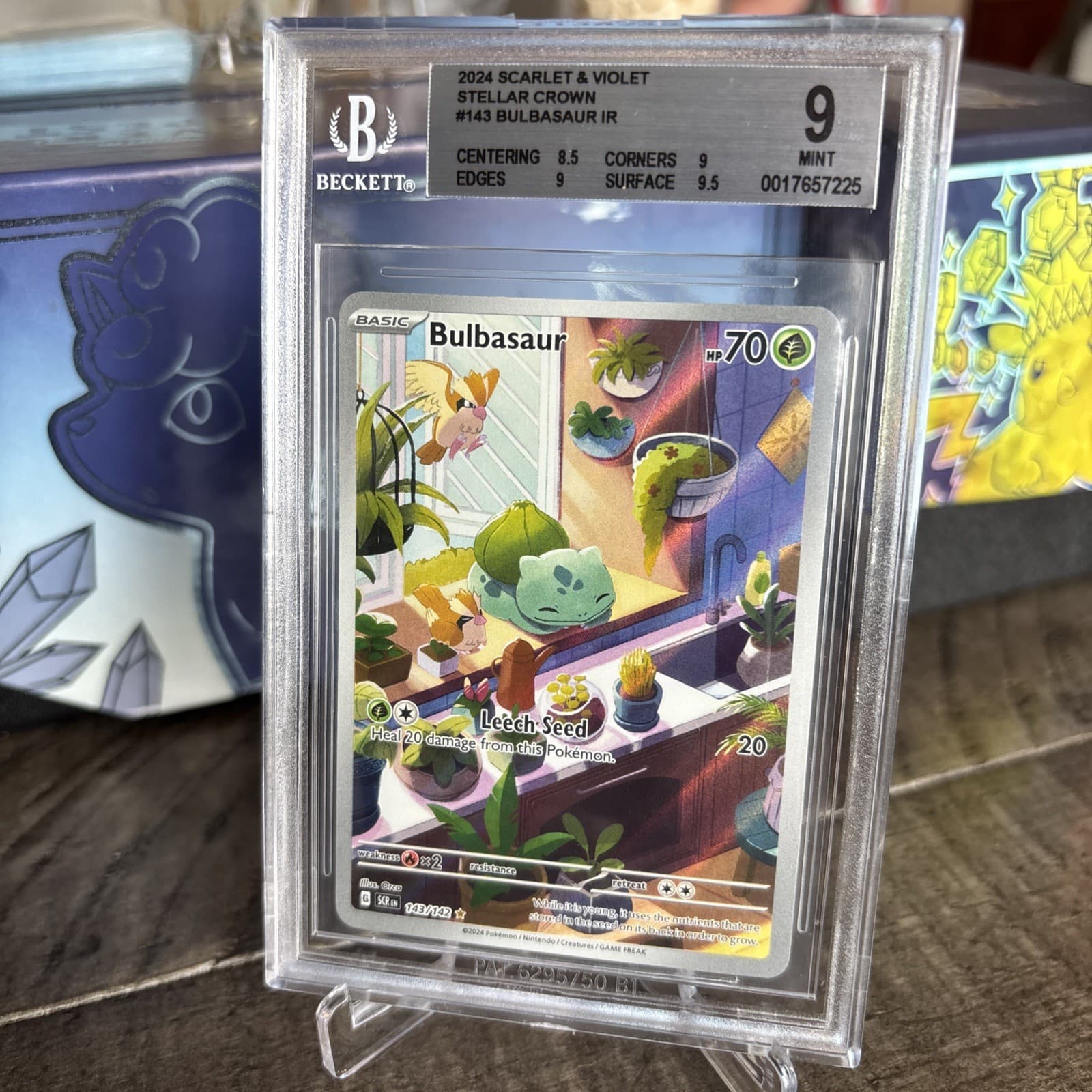 Bulbasaur 143/142 Sv07: Stellar Crown Holo