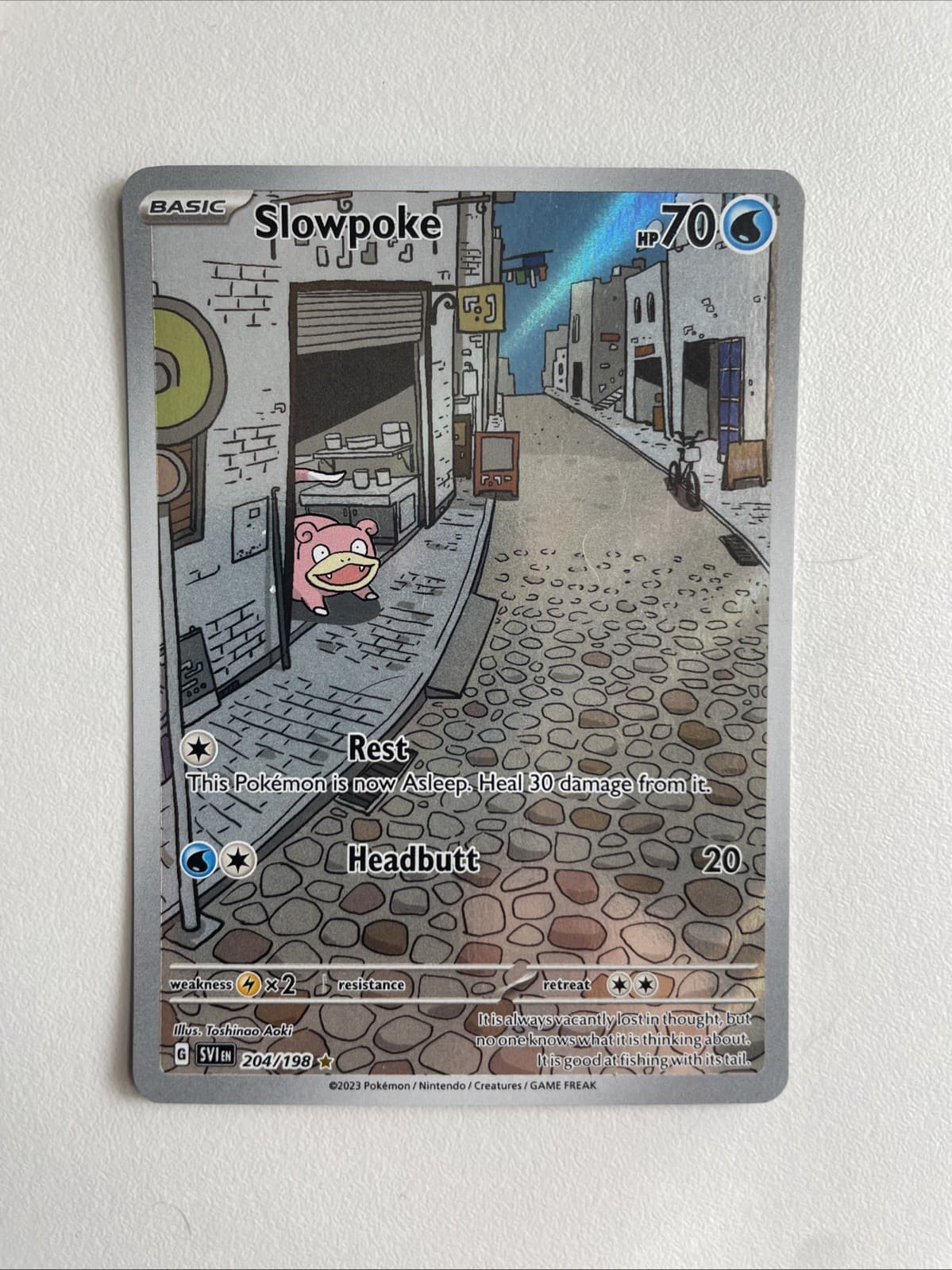 Slowpoke 204/198 SV01: Scarlet & Violet Base Set Holo
