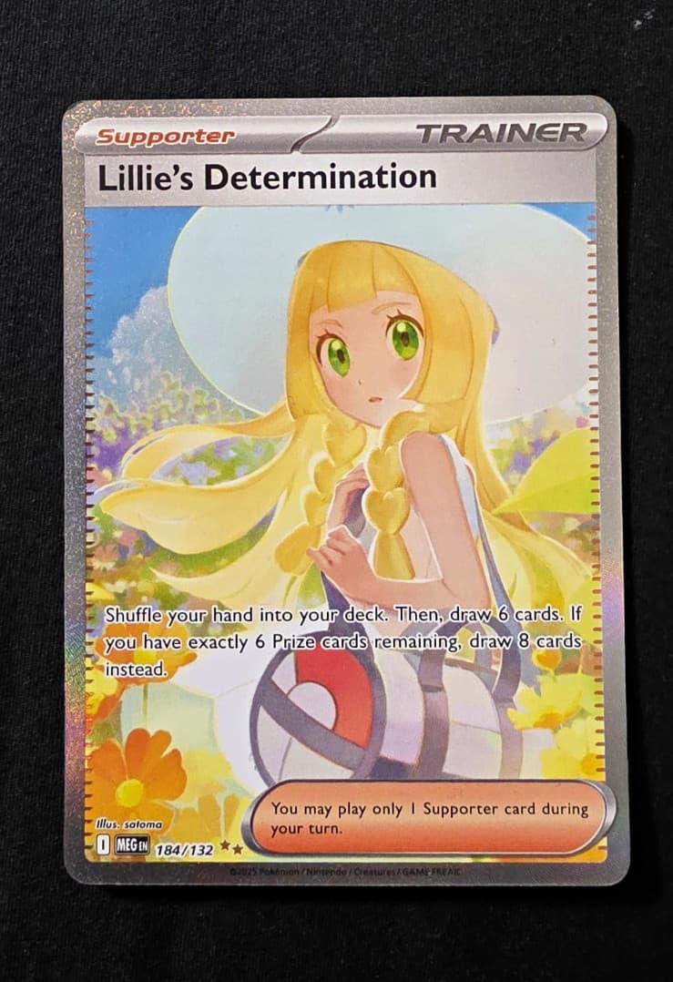 Pokémon TCG Lillie's Determination 184/132 Special Illustration Rare Read Descri