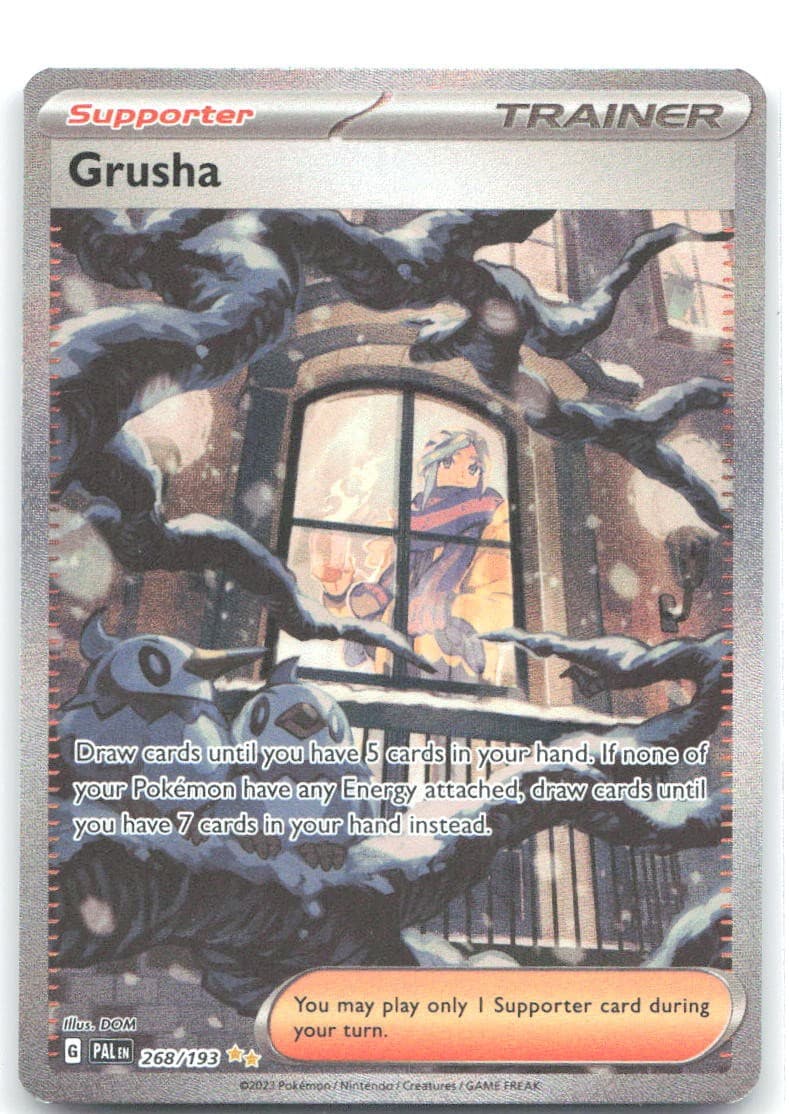 Grusha Holo Special Illustration Rare SV02: Paldea Evolved 268/193 NM DOM