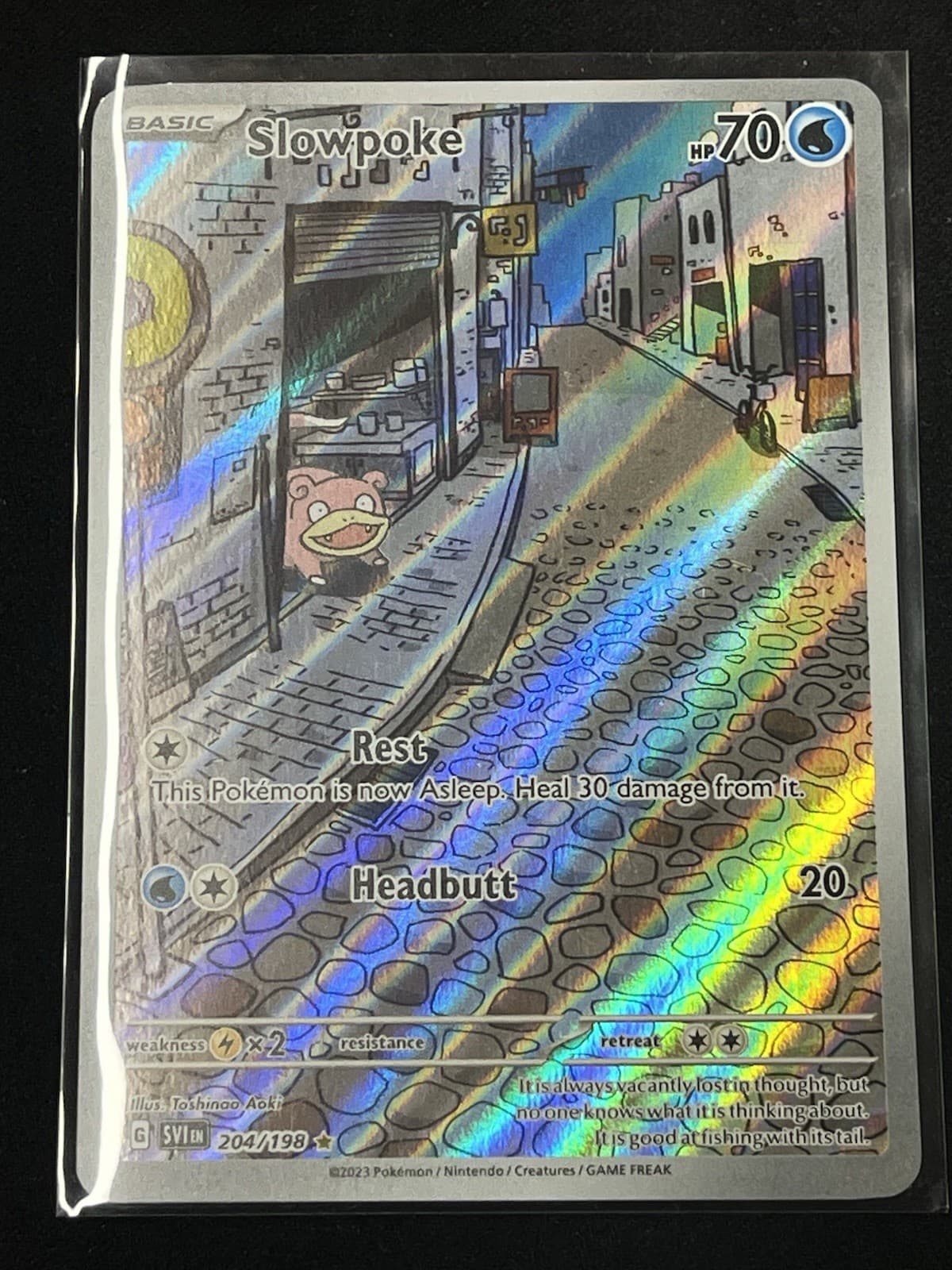 Slowpoke 204/198 SV01: Scarlet & Violet Base Set Holo