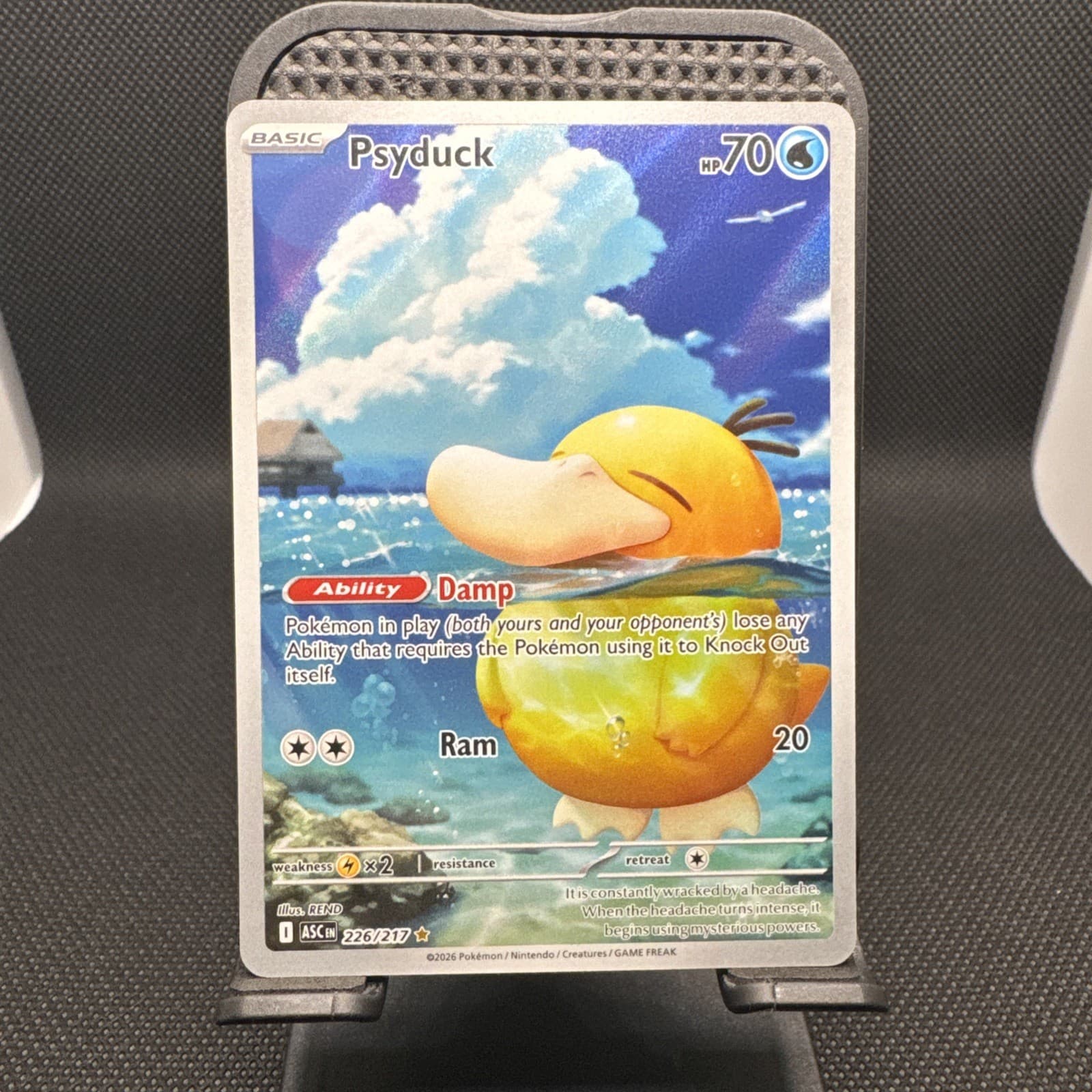 Psyduck 226/217 Me: Ascended Heroes Holo Illustration Rare Pokémon Card - NM