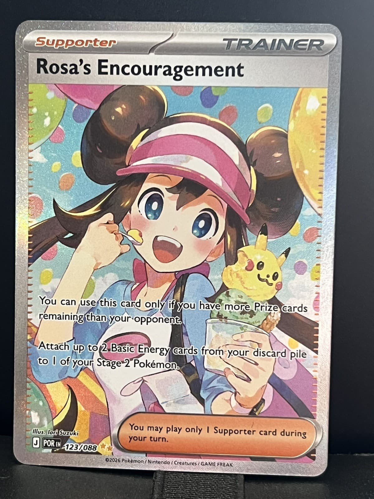 Rosa's Encouragement #123/088 Me03: Perfect Order Fresh NM