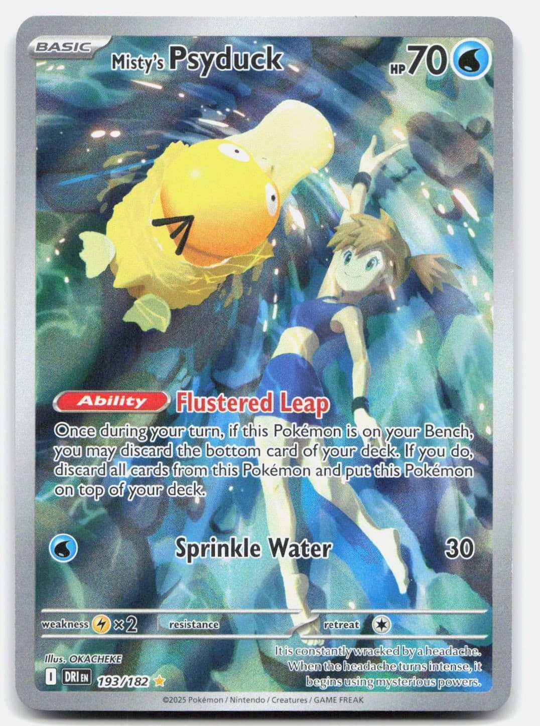Misty's Psyduck Holofoil [DRI - 193/182]NM