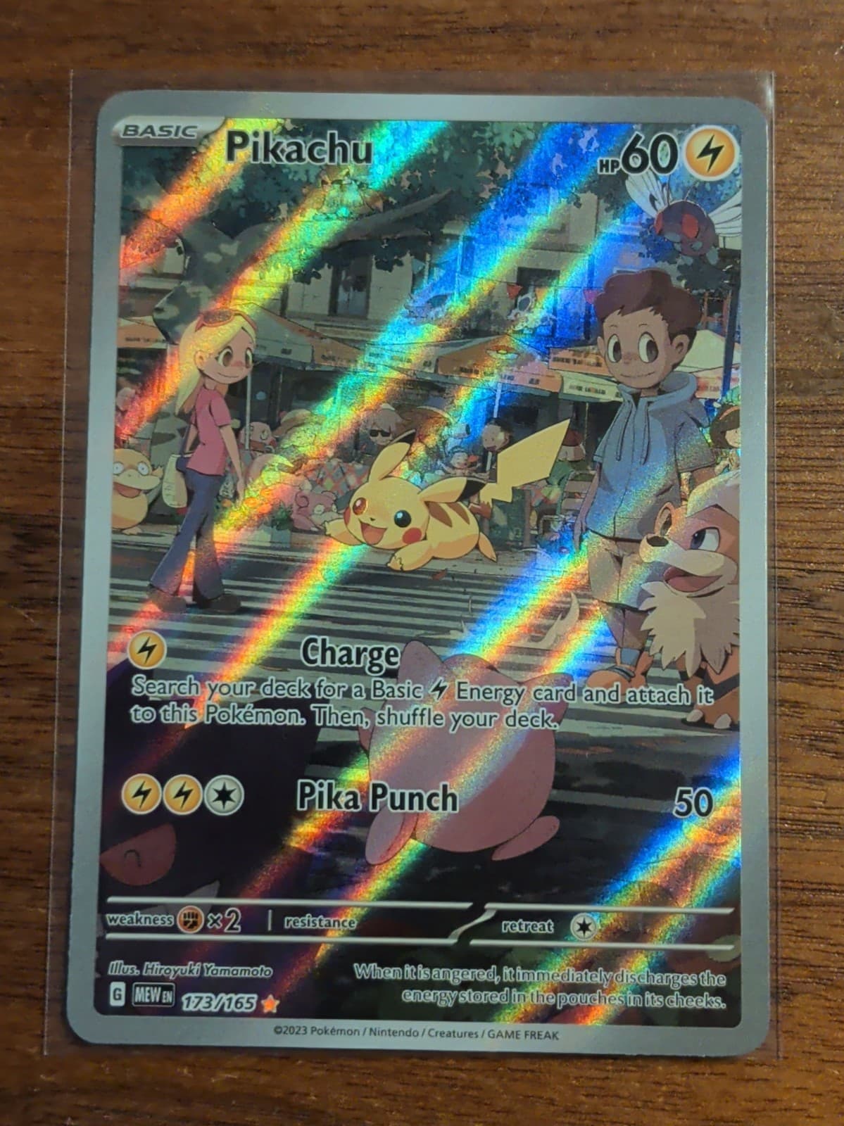 Pikachu 173/165 Sv: Scarlet & Violet 151 Holo