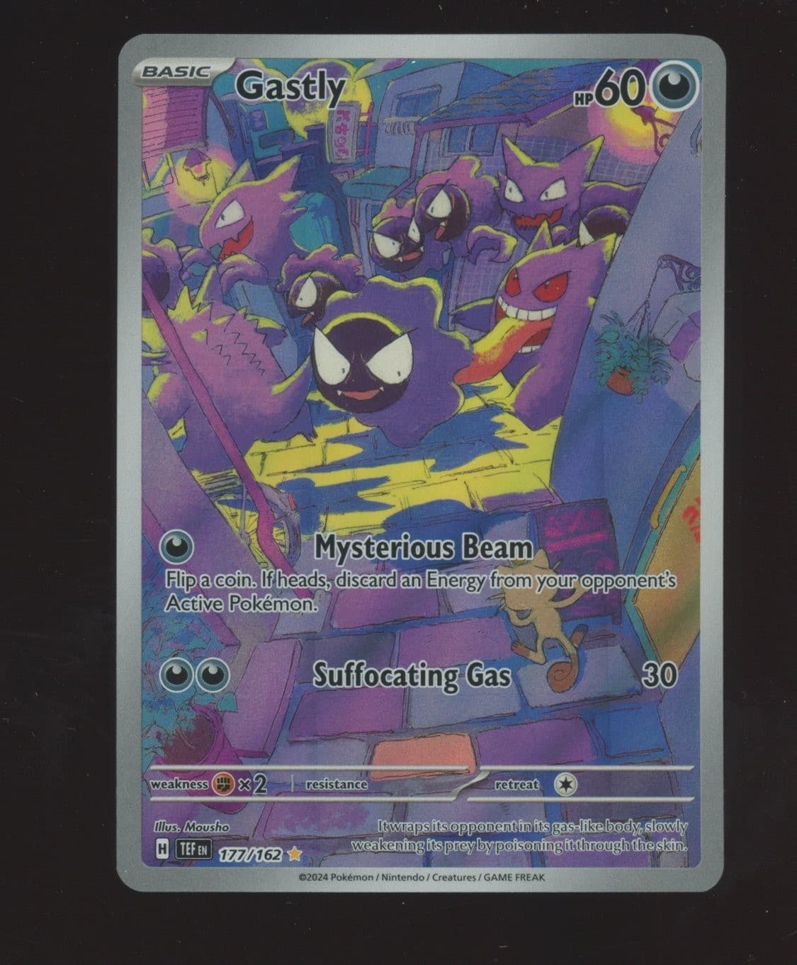 Pokemon TCG Temporal Forces 177/162 Gastly IR