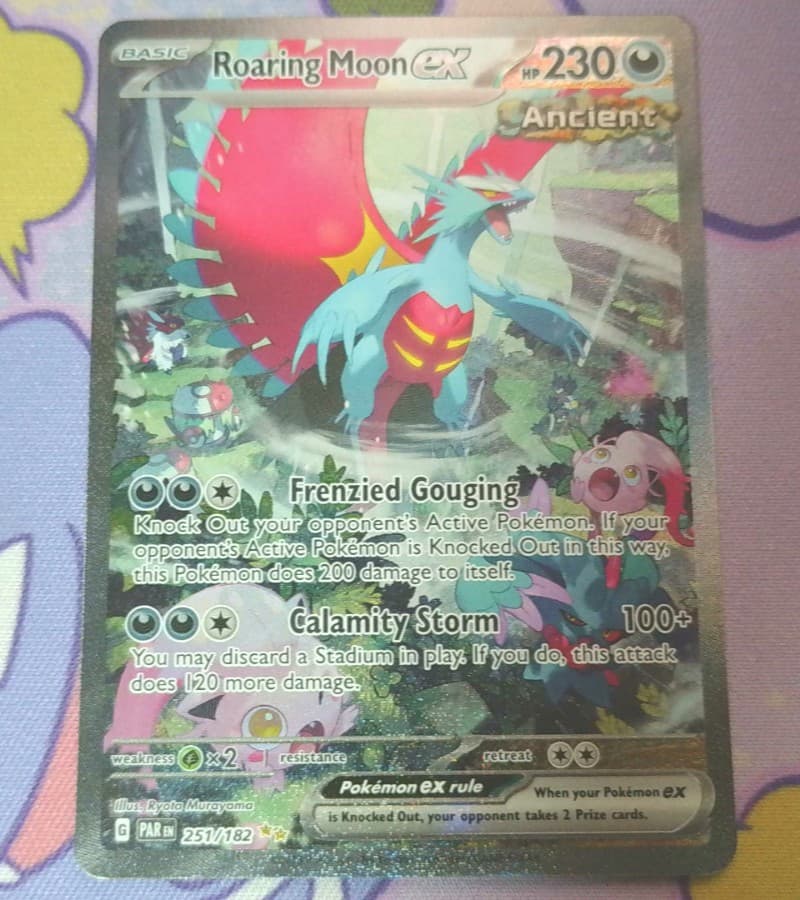 Roaring Moon ex - 251/182 SV04: Paradox Rift Holo
