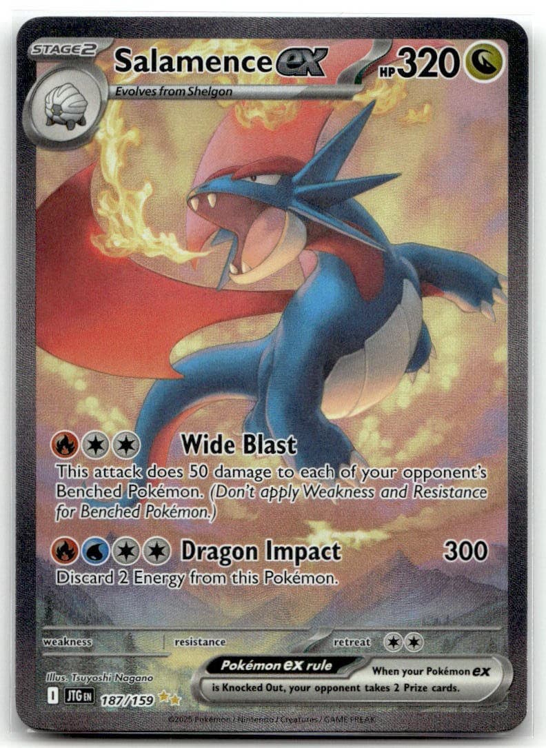 Salamence ex [JTG - 187/159] Near Mint