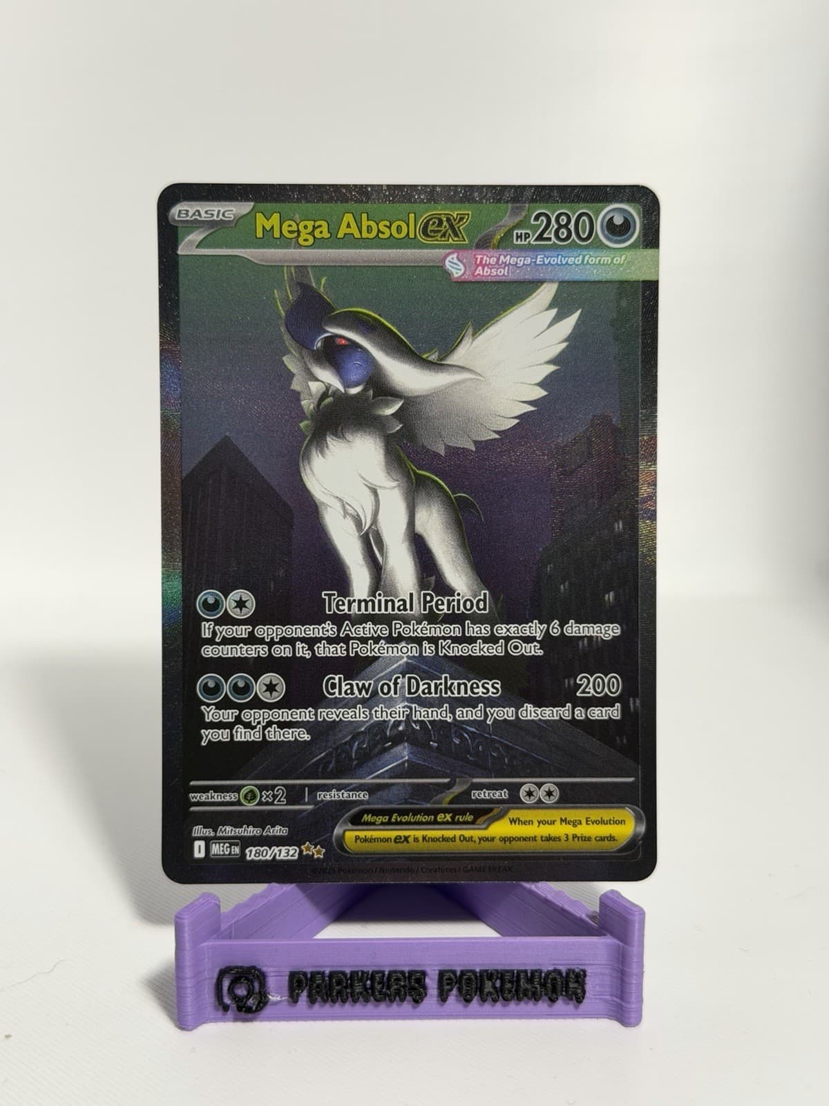 Mega Absol ex 180/132 Me01: Mega Evolution Holo