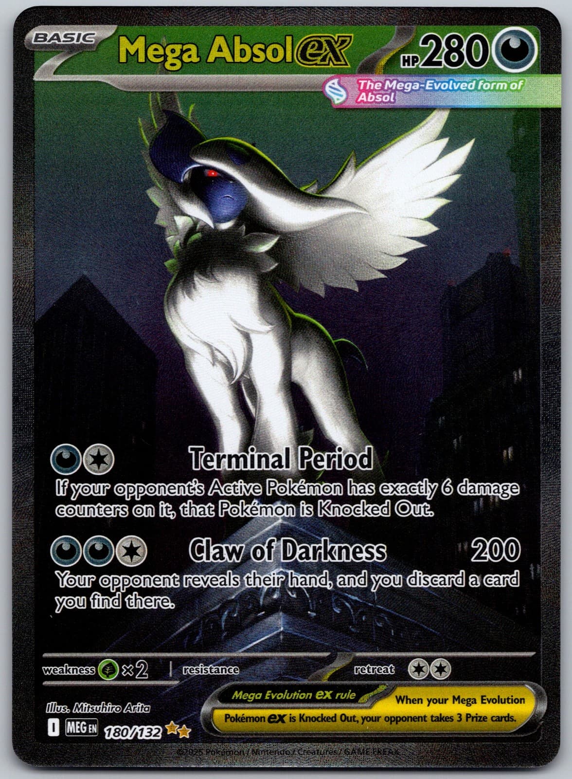 ME01: Mega Evolution #180/132 Mega Absol ex
