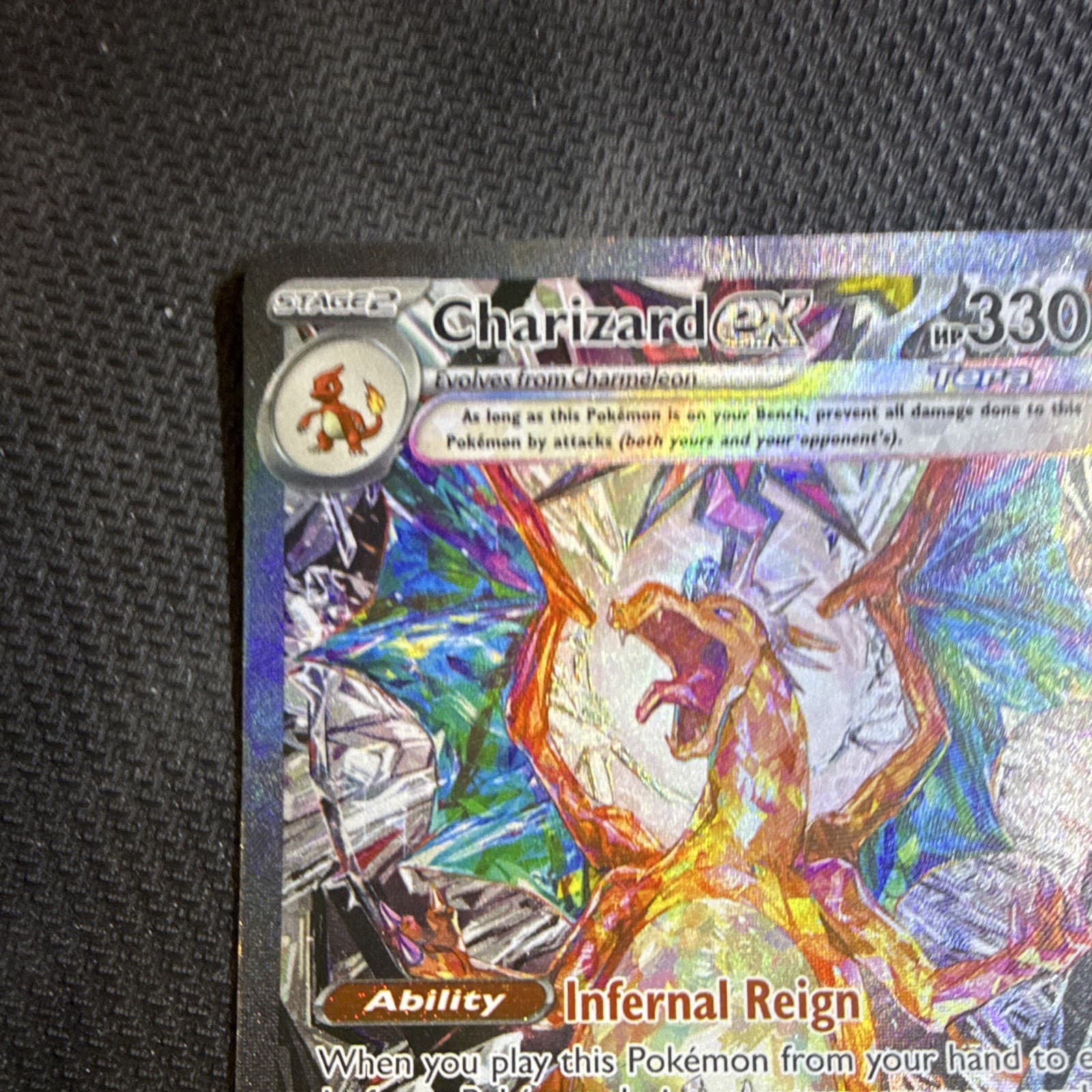 Pokémon TCG Charizard ex 223/197 Obsidian Flames FA Holo 330HP