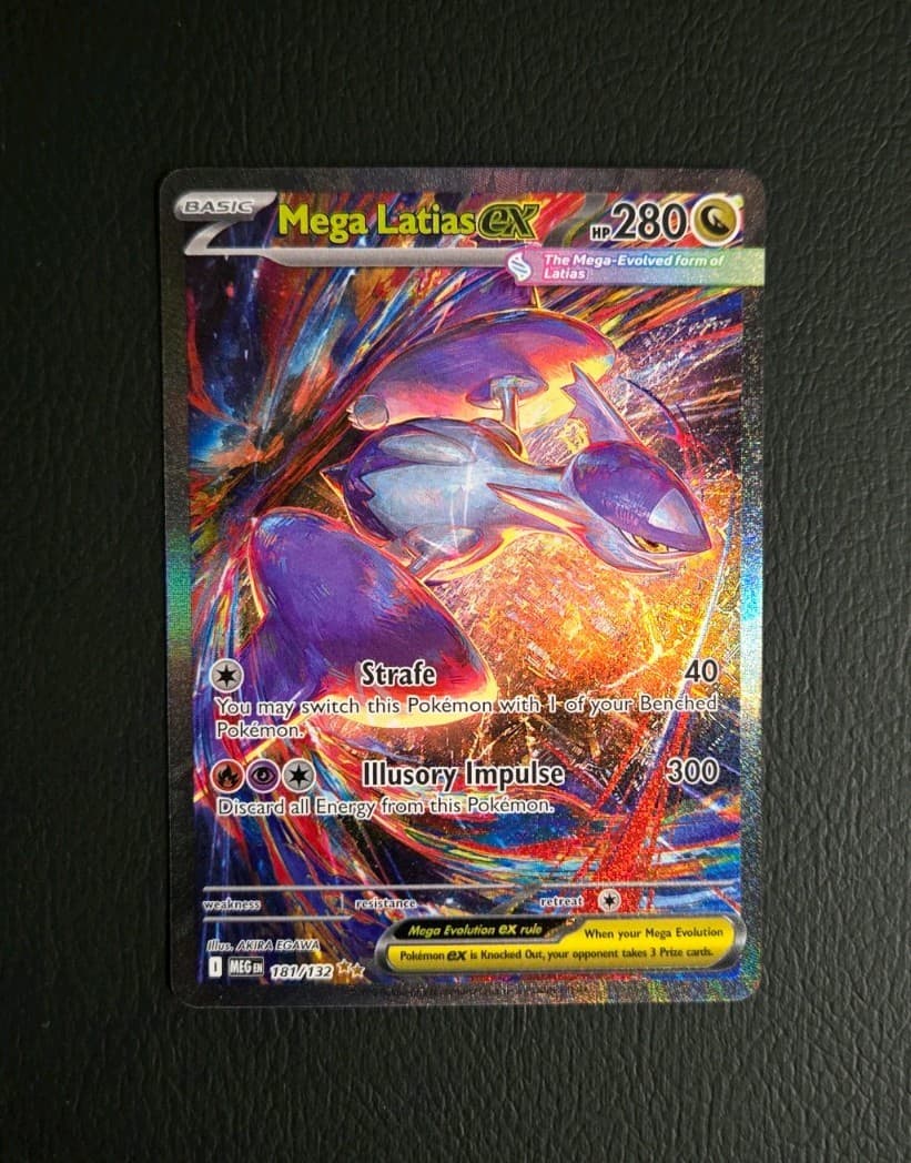 Mega Latias ex 181/132 Me01: Mega Evolution Holo