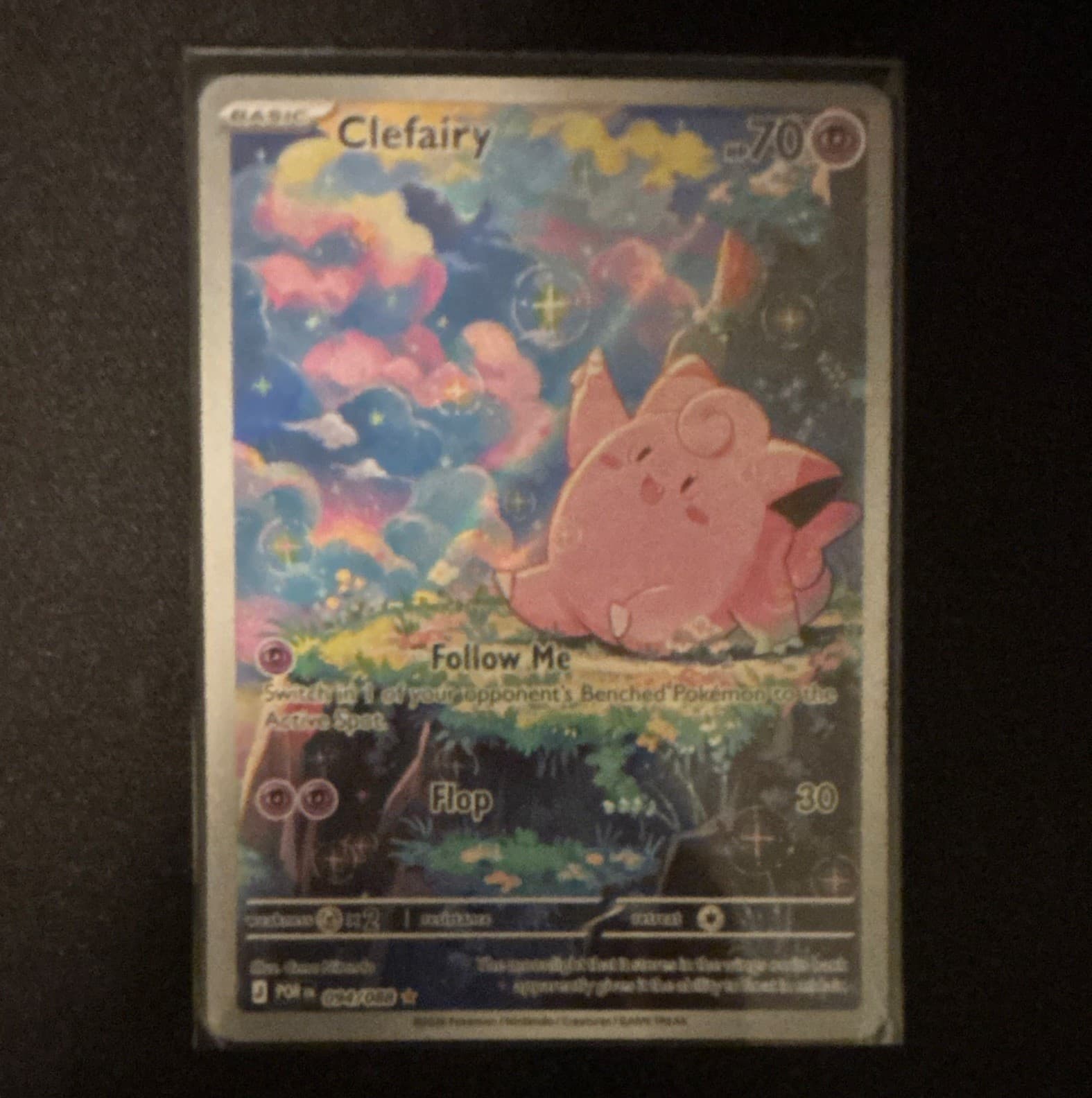 The Pokémon Company Lillie's Clefairy ex 184/159 SV09 Holo SIR 190 HP Eng