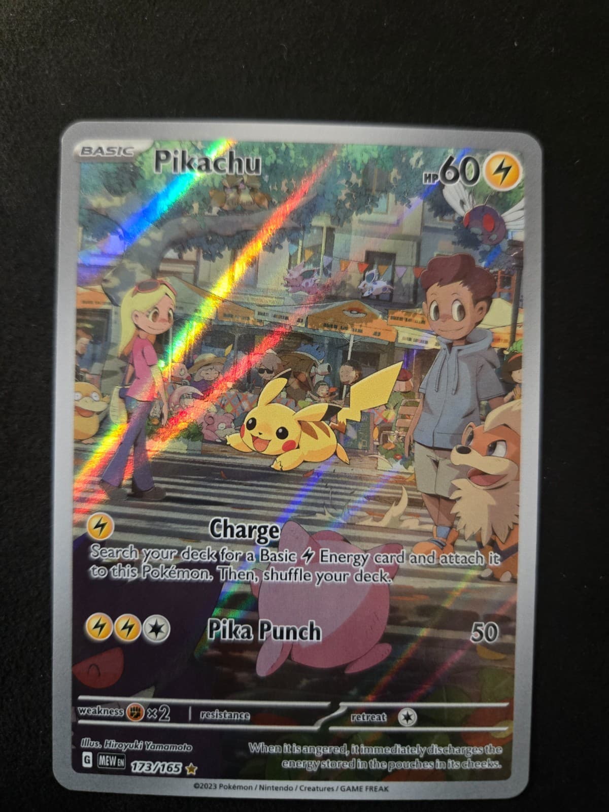Pikachu 173/165 Sv: Scarlet & Violet 151 Holo