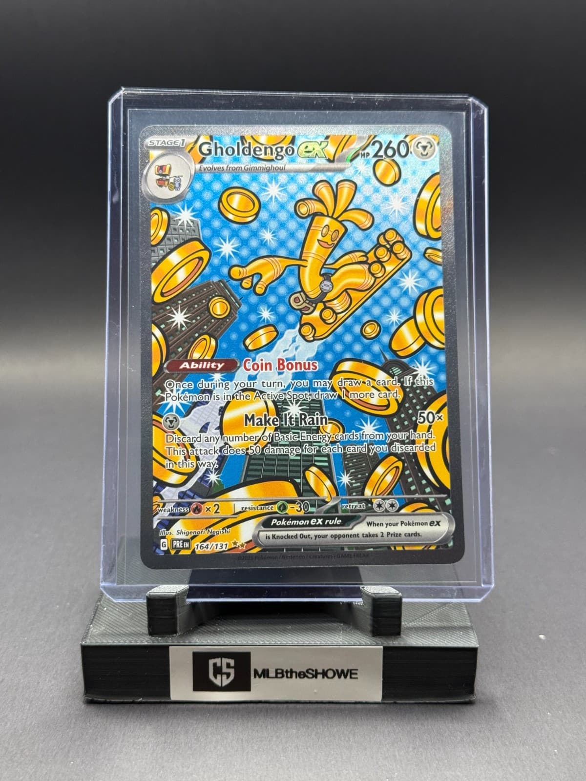 Gholdengo ex Pokemon Prismatic Evolutions 164/131 Near Mint