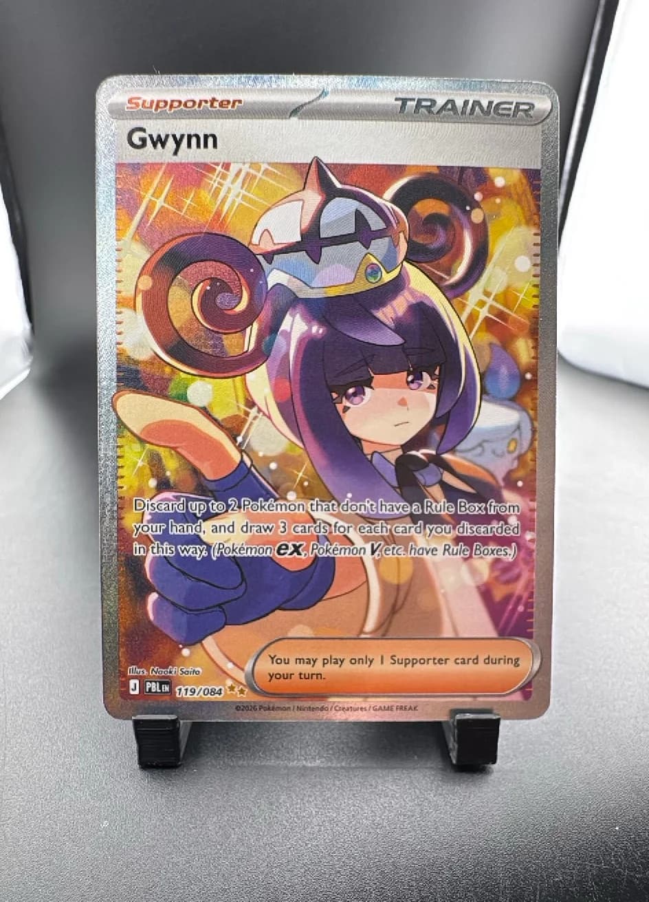 2026 Pitch Black Gwynn Holo Secret Rare FA SAR #119/84
