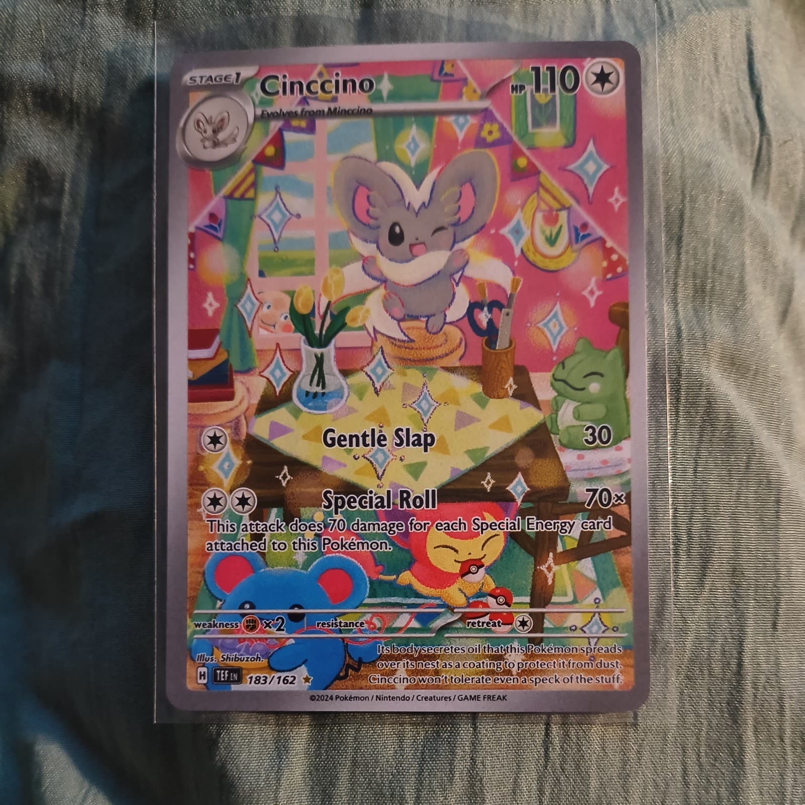 Cinccino 183/162 SV05: Temporal Forces Holo