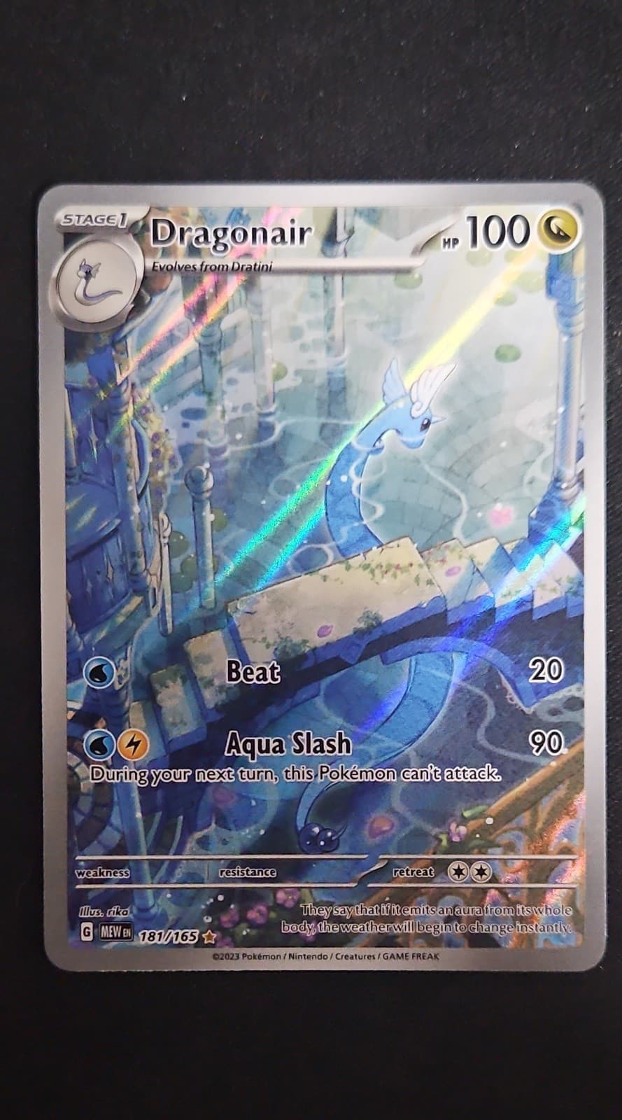 Dragonair 181/165 Sv: Scarlet & Violet 151 Holo