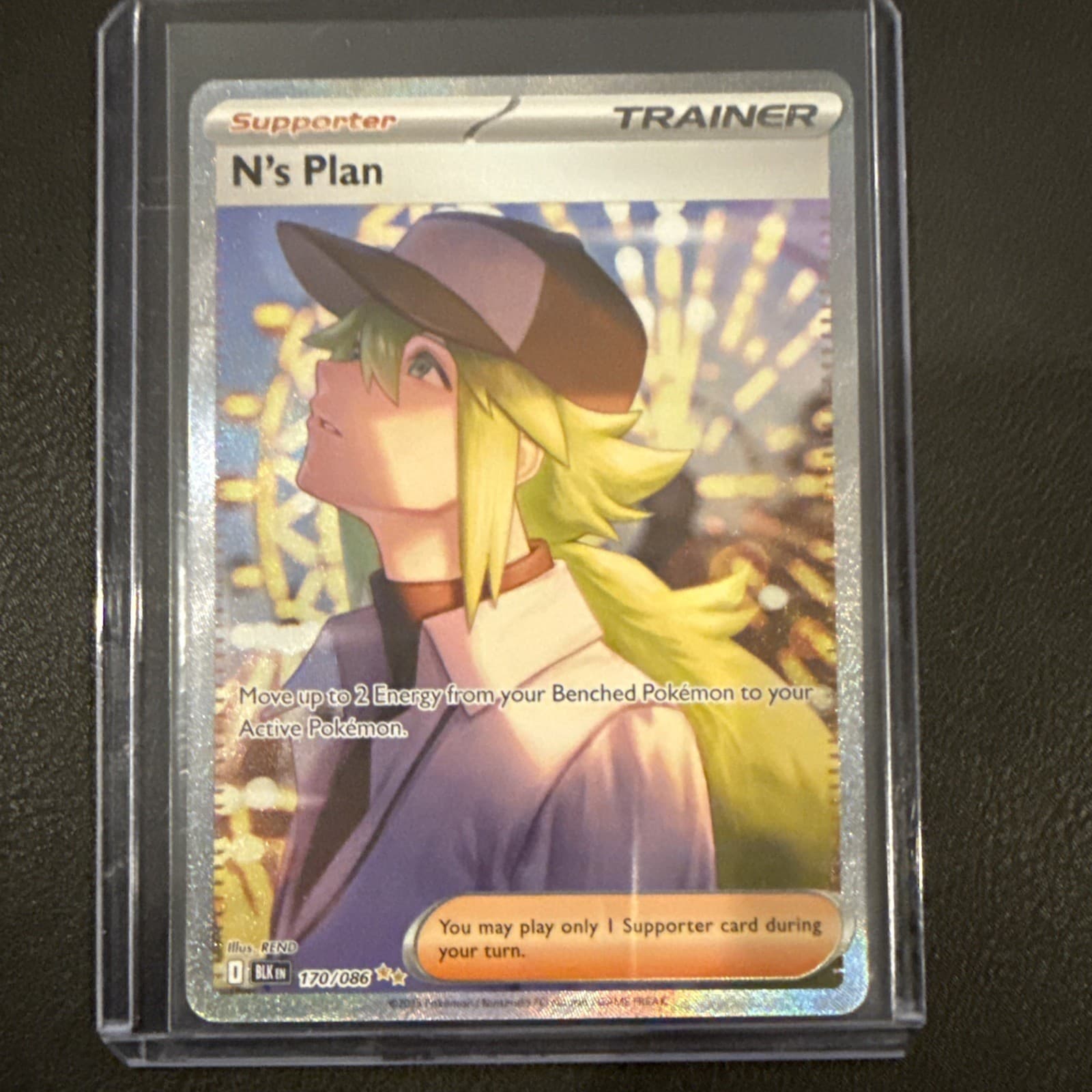 Pokémon TCG Black Bolt N's Plan 170/86