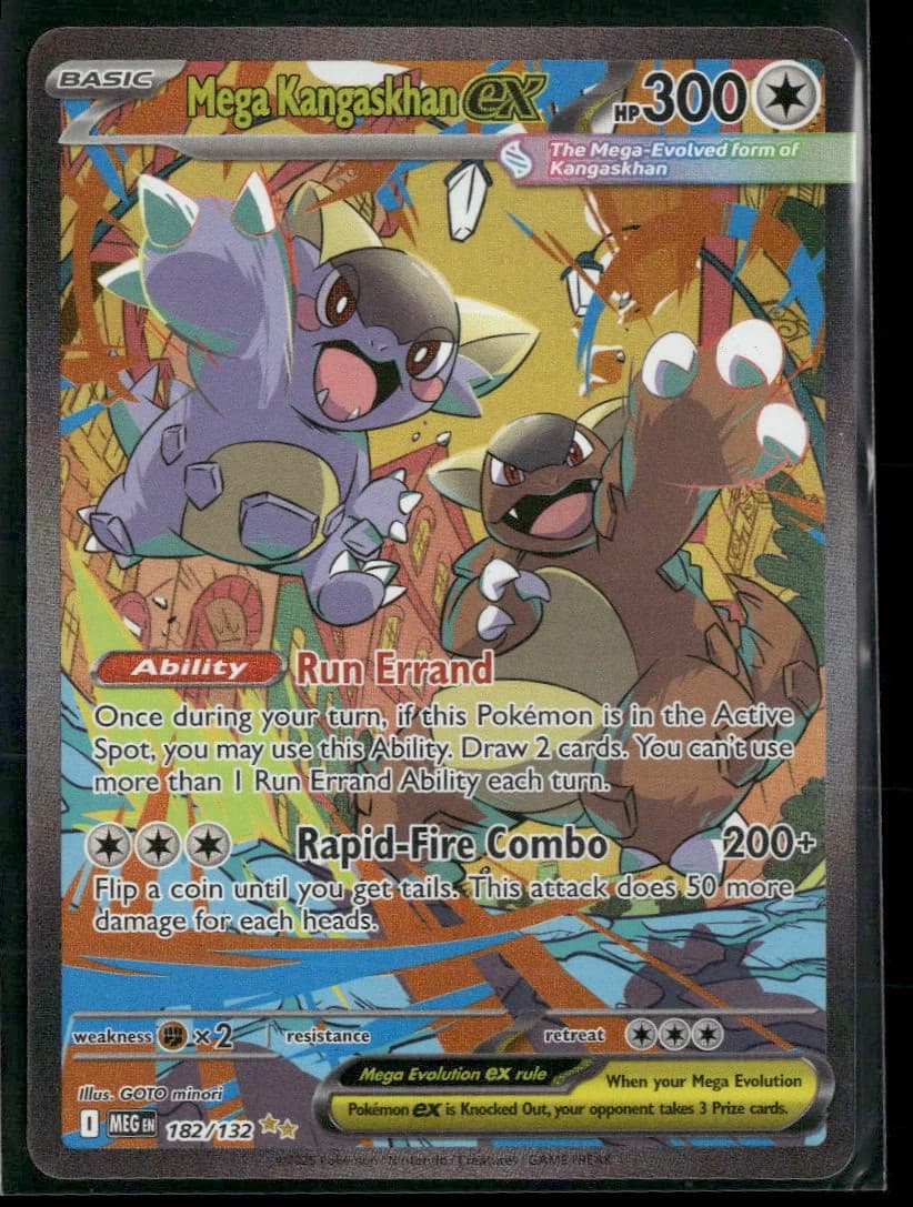 ME01: Mega Evolution Mega Kangaskhan ex #182/132