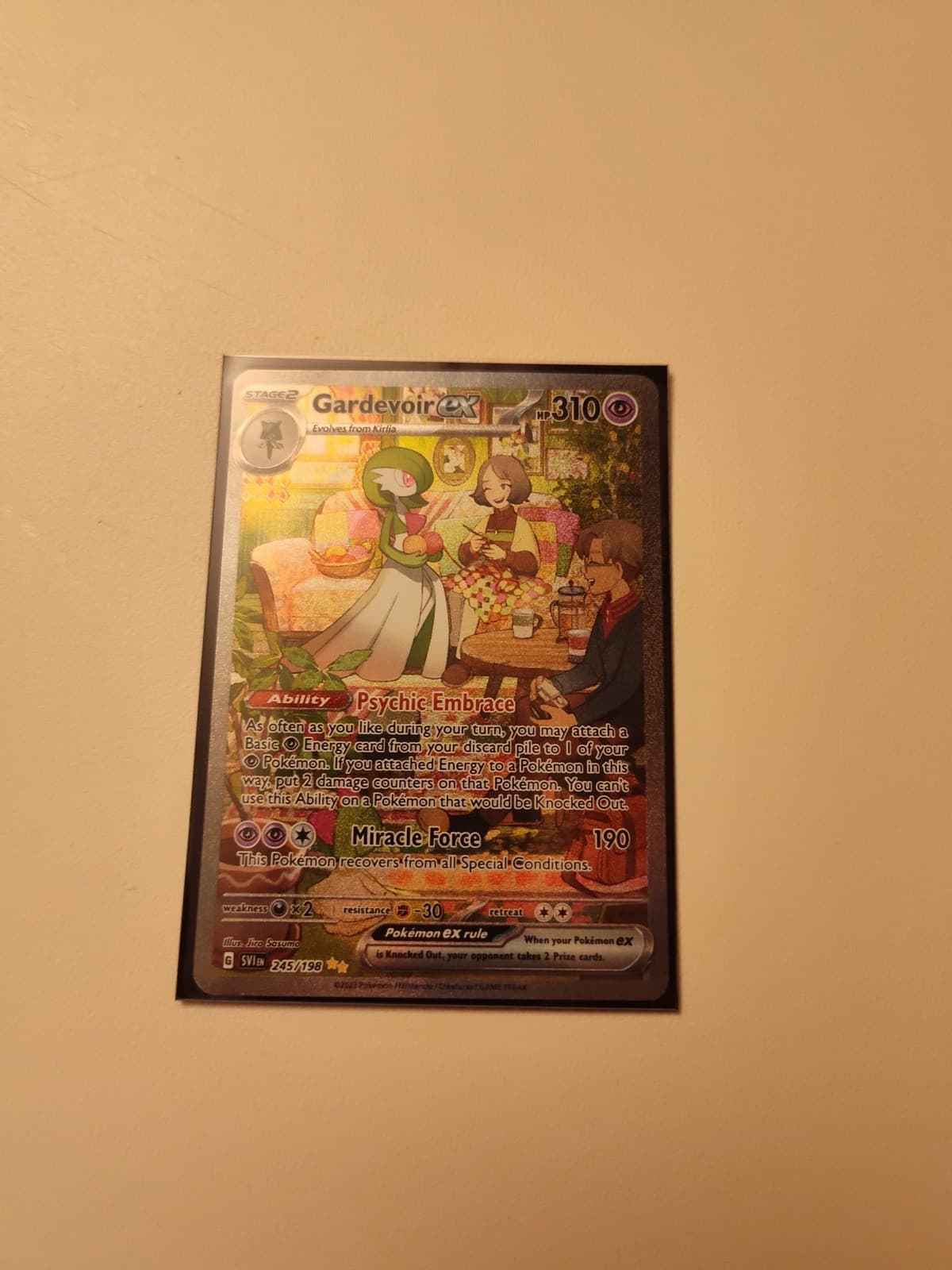 Pokemon Gardevoir EX 245/198 Scarlet & Violet Base Set