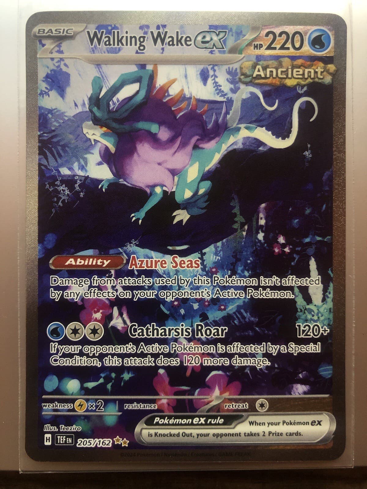 Walking Wake EX 205/162