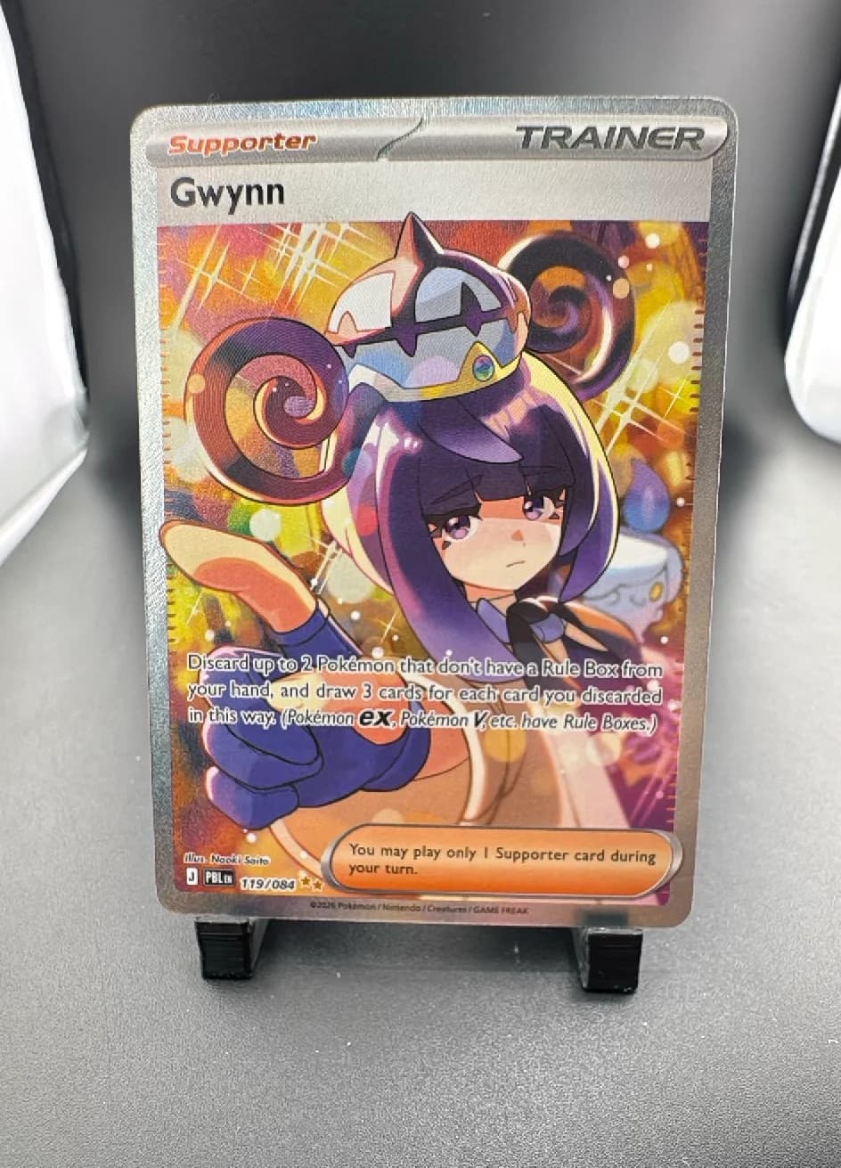 2026 Pitch Black Gwynn Holo Secret Rare FA SAR #119/84