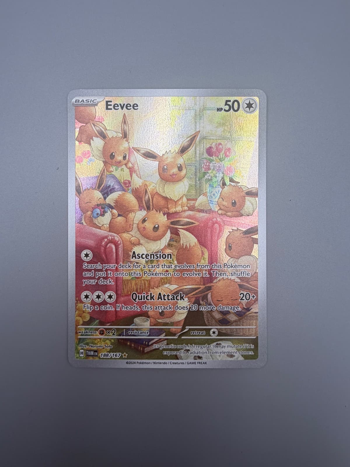 SV06: Twilight Masquerade #188/167 Eevee