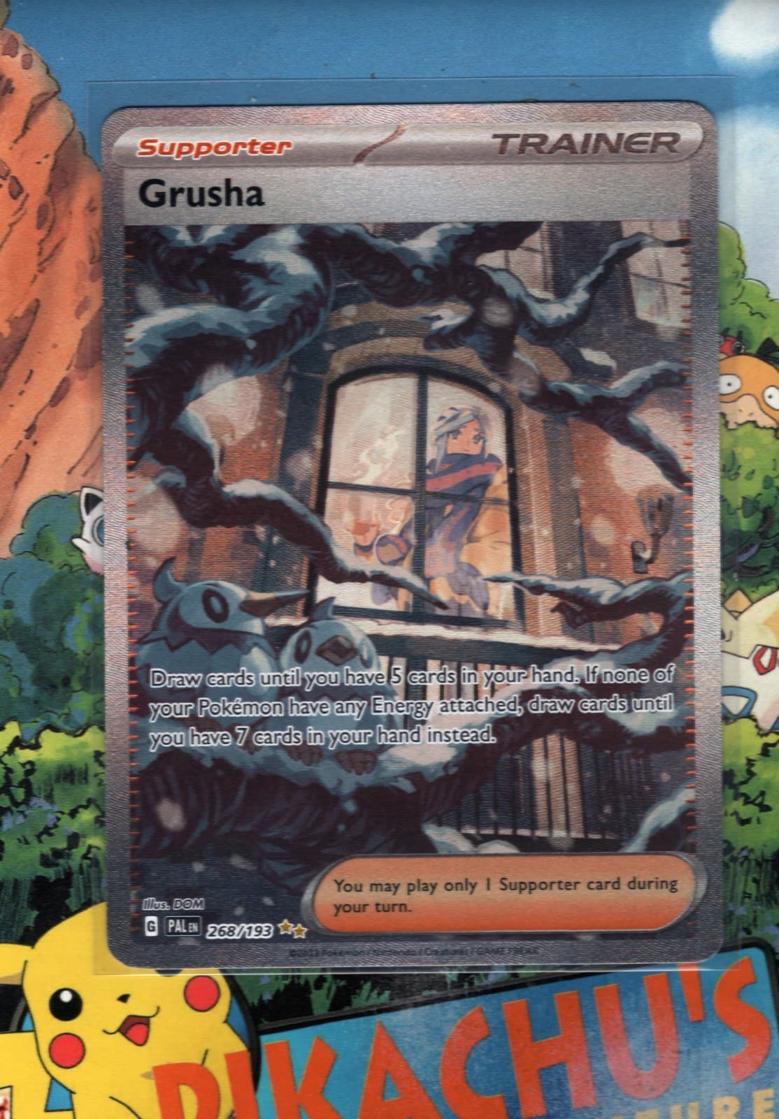 Pokémon TCG    Grusha - 268/193 - SV02: Paldea Evolved  NM/M