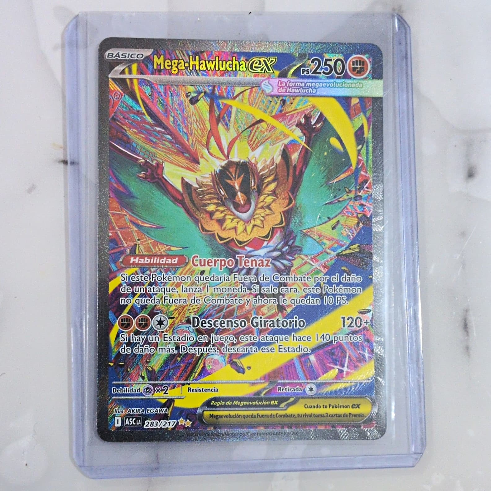 The Pokemon Company Mega Hawlucha EX 283/217  Spanish 2026