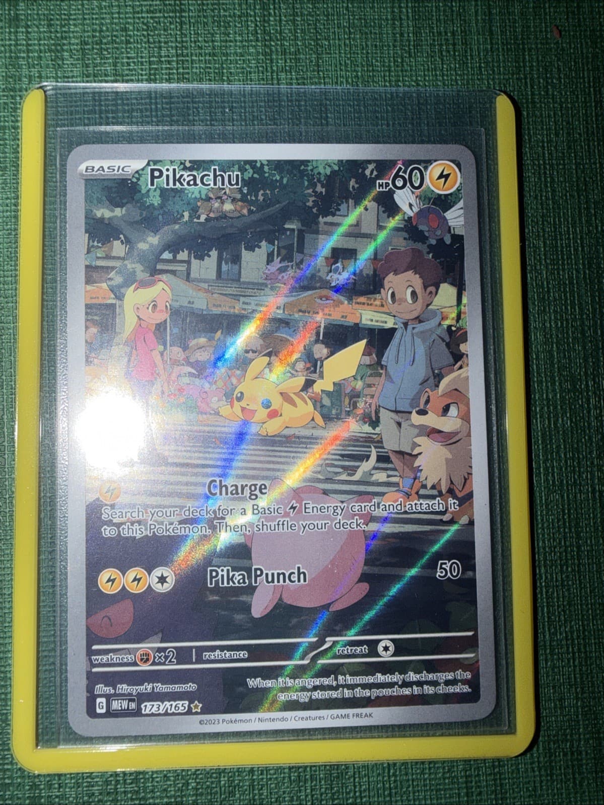 Pikachu 173/165 Sv: Scarlet & Violet 151 Holo
